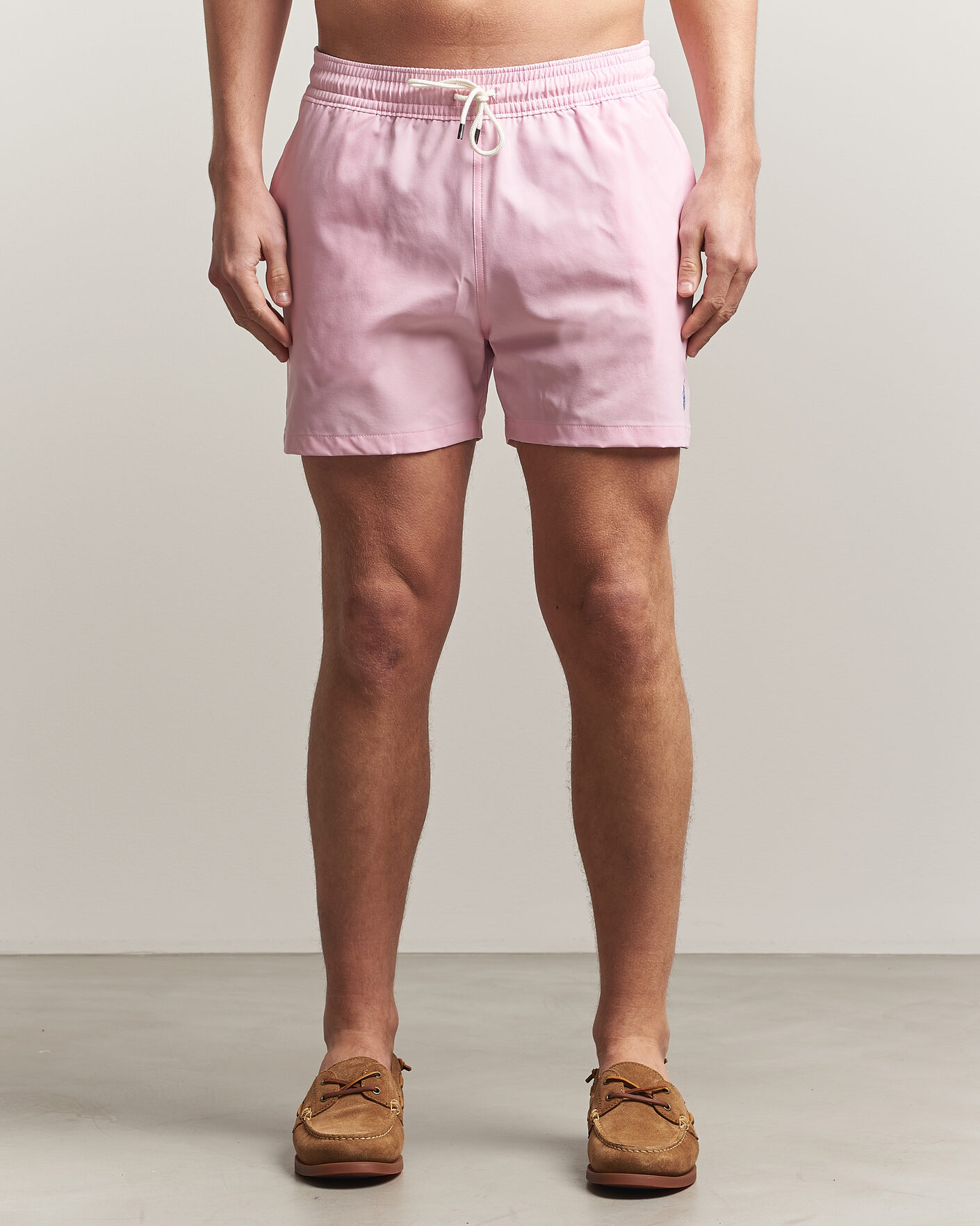 Herren | Badehosen | Polo Ralph Lauren | Traveler Slim Trunk Pink