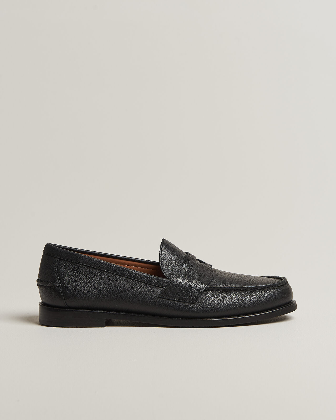 Herren | Loafer | Polo Ralph Lauren | Alston Penny Loafer Black Pebble Calf