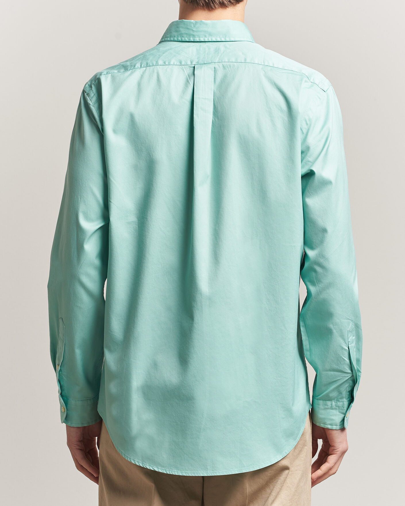 Herren | Hemden | Polo Ralph Lauren | Custom Fit Garment Twill Shirt Celadon
