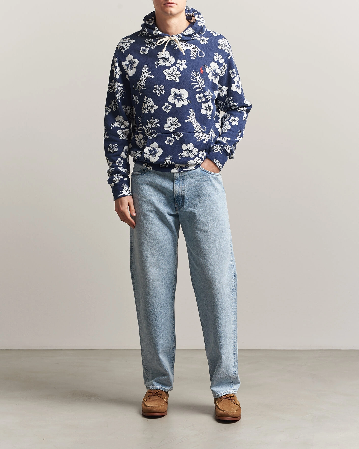 Herren | Pullover | Polo Ralph Lauren | Island Terry Hoodie Jaguar Tropical