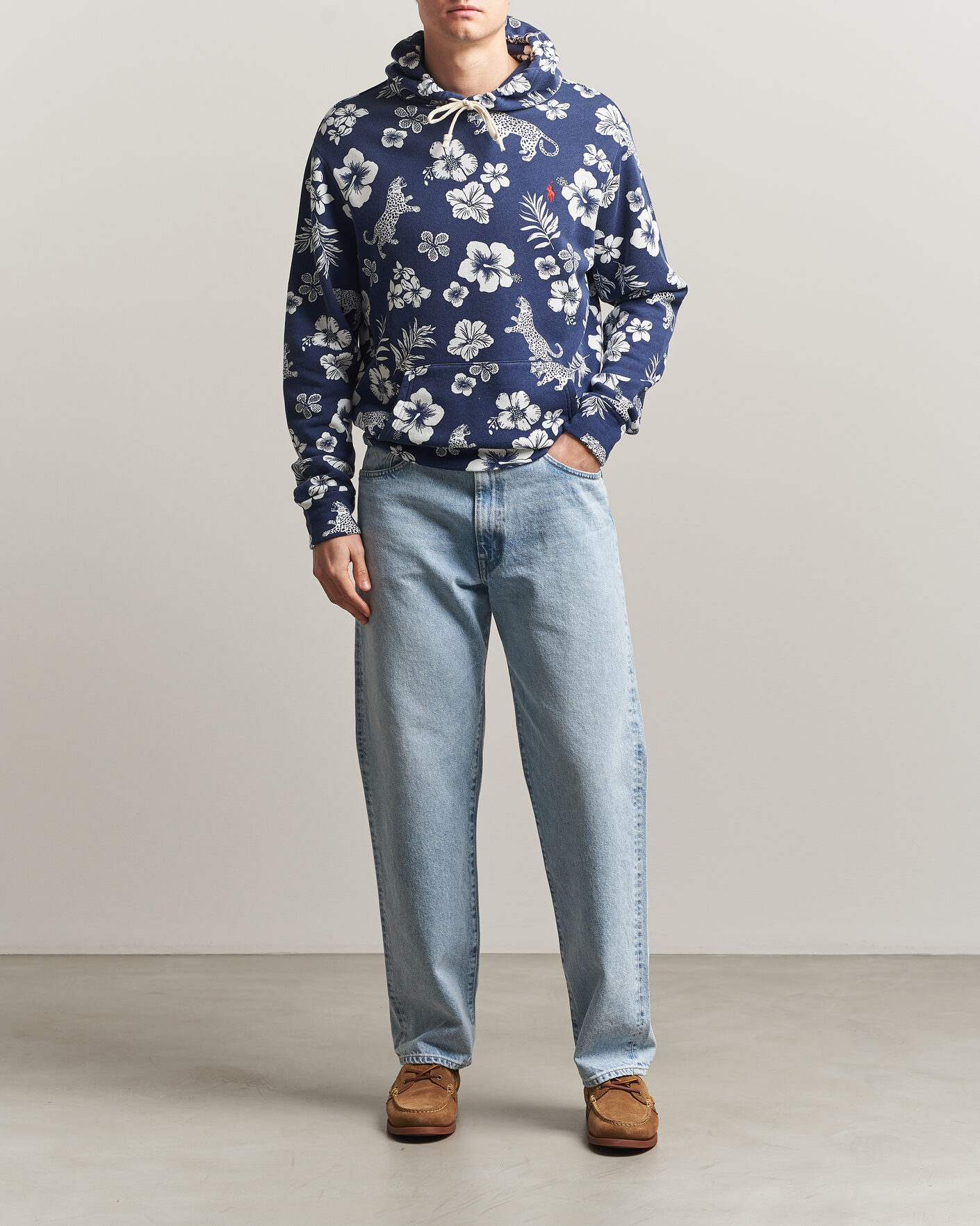 Herren | Pullover | Polo Ralph Lauren | Island Terry Hoodie Jaguar Tropical