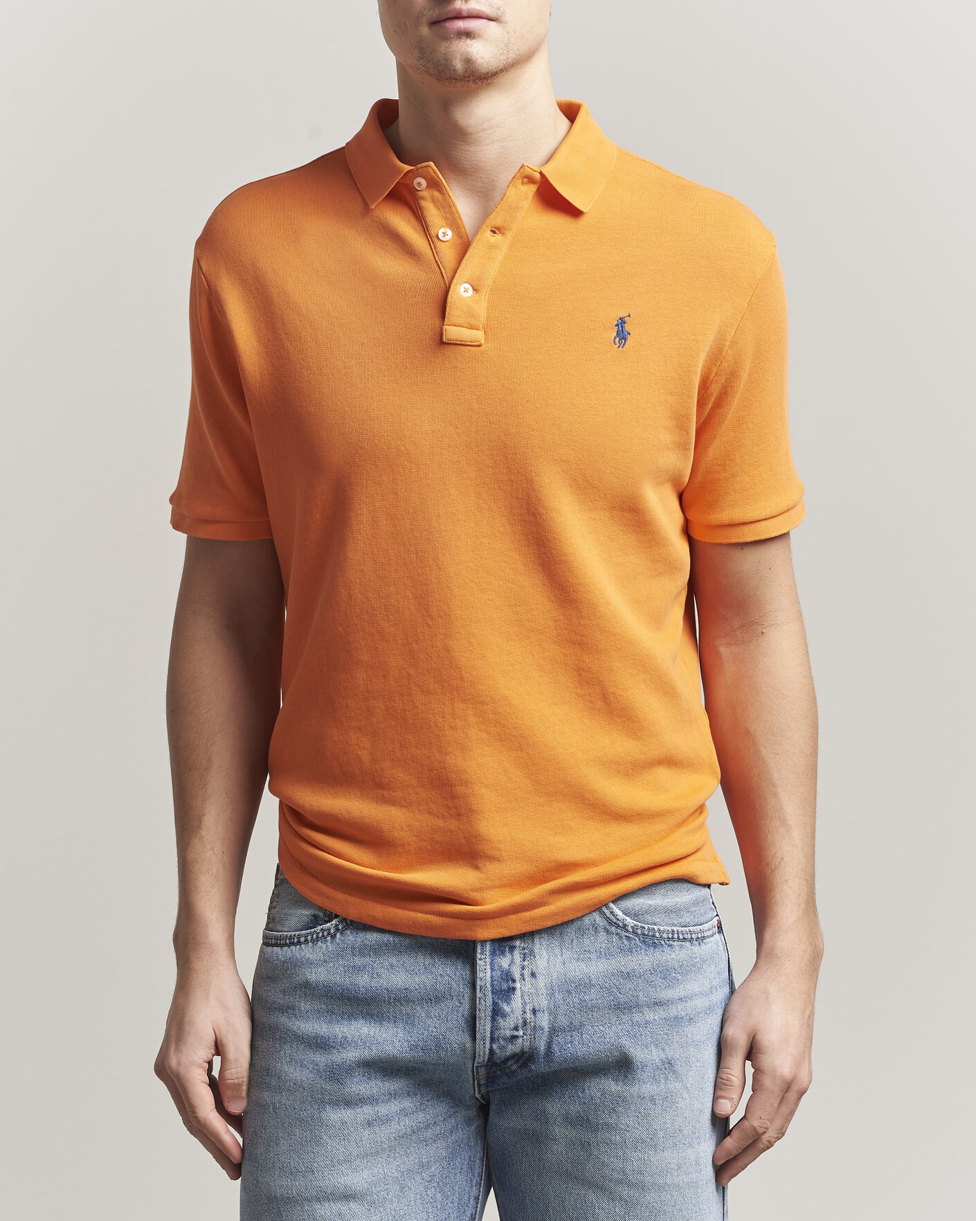 Herren | Poloshirts | Polo Ralph Lauren | Island Terry Polo Resort Orange
