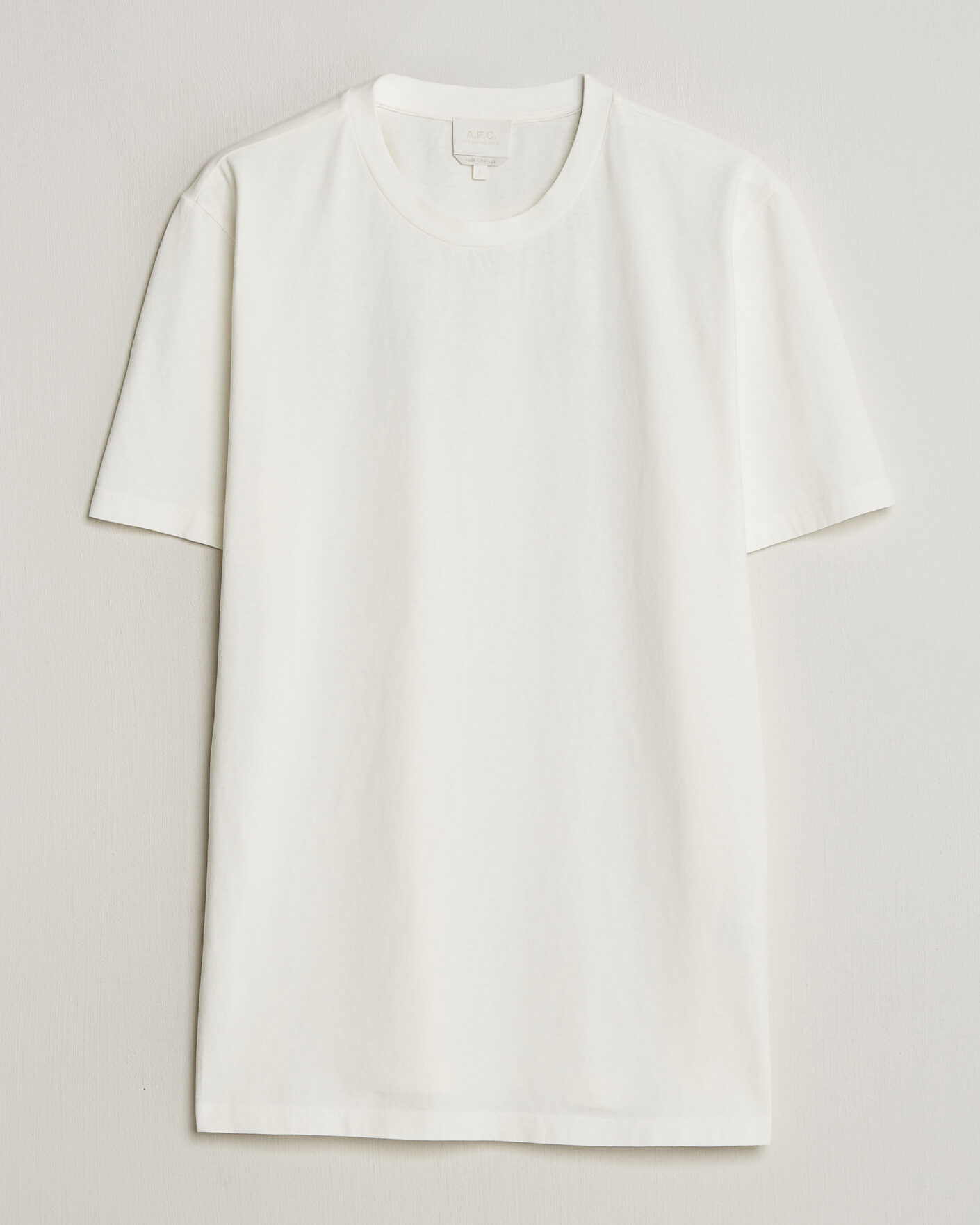 Herren | T-Shirts | A.P.C. | Printed Crew Neck T-Shirt Off White