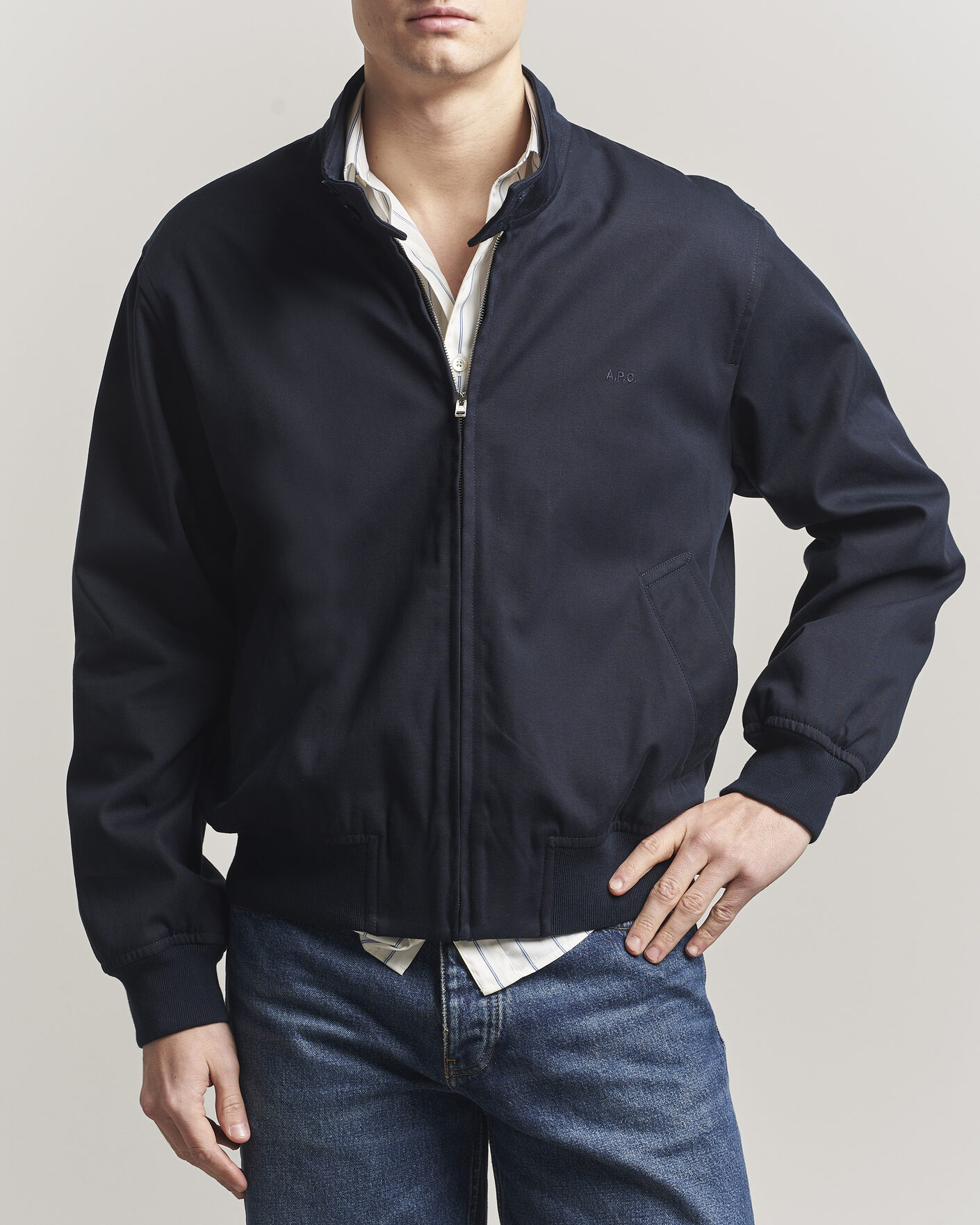 Herren | Jacken | A.P.C. | Zipped Jacket Dark Navy