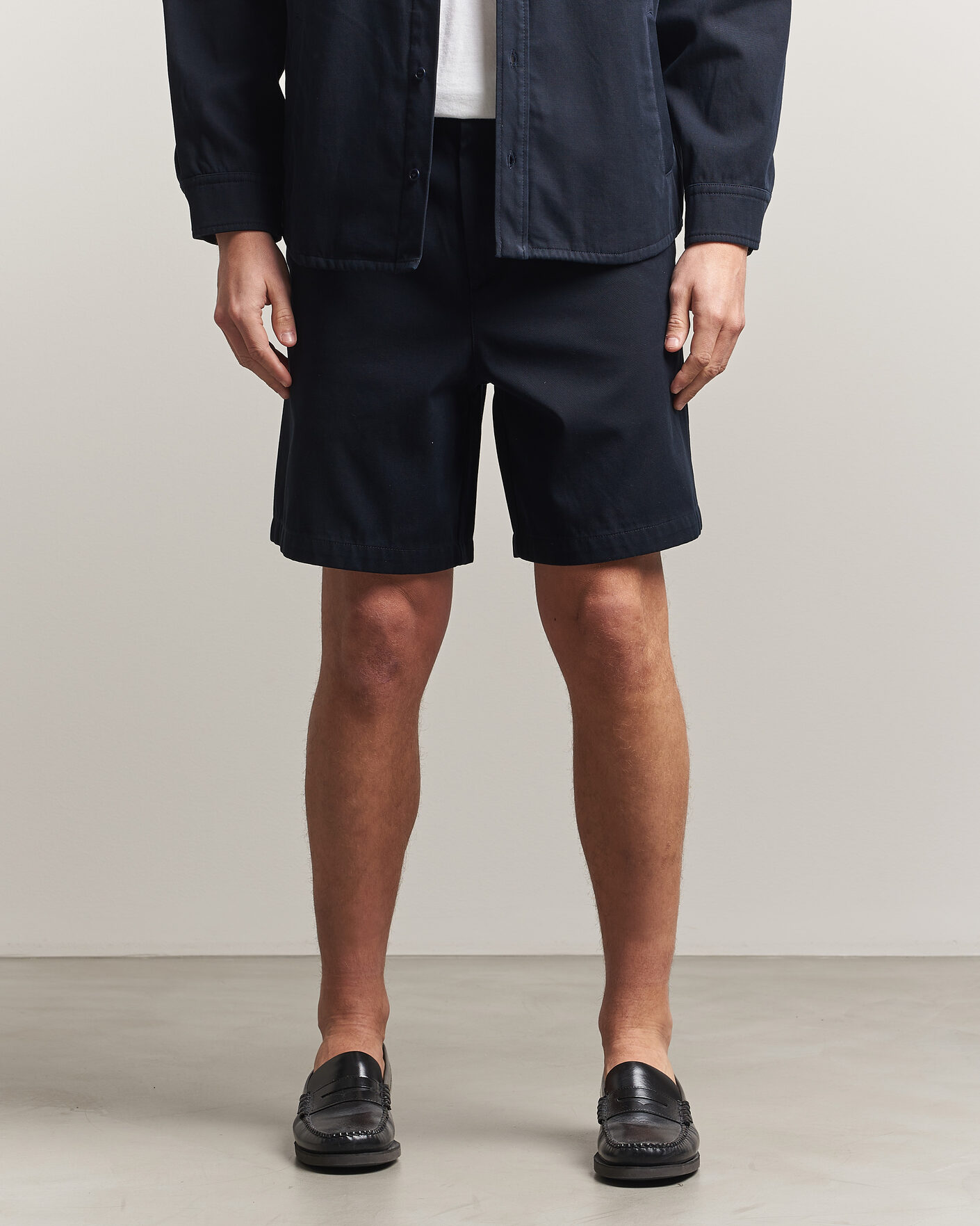 Herren | Shorts | A.P.C. | Otis Cotton Chino Shorts Dark Navy