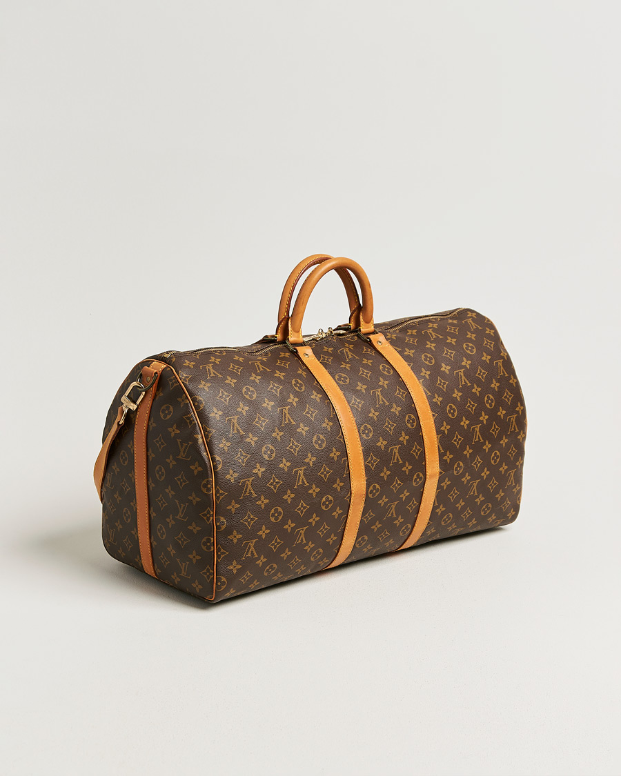 Herren | Pre-Owned & Vintage Bags | Louis Vuitton Pre-Owned | Keepall Bandouliére 55 Monogram
