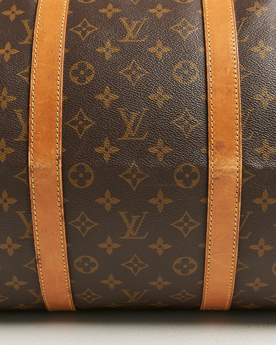 Herren | Pre-Owned & Vintage Bags | Louis Vuitton Pre-Owned | Keepall Bandouliére 55 Monogram