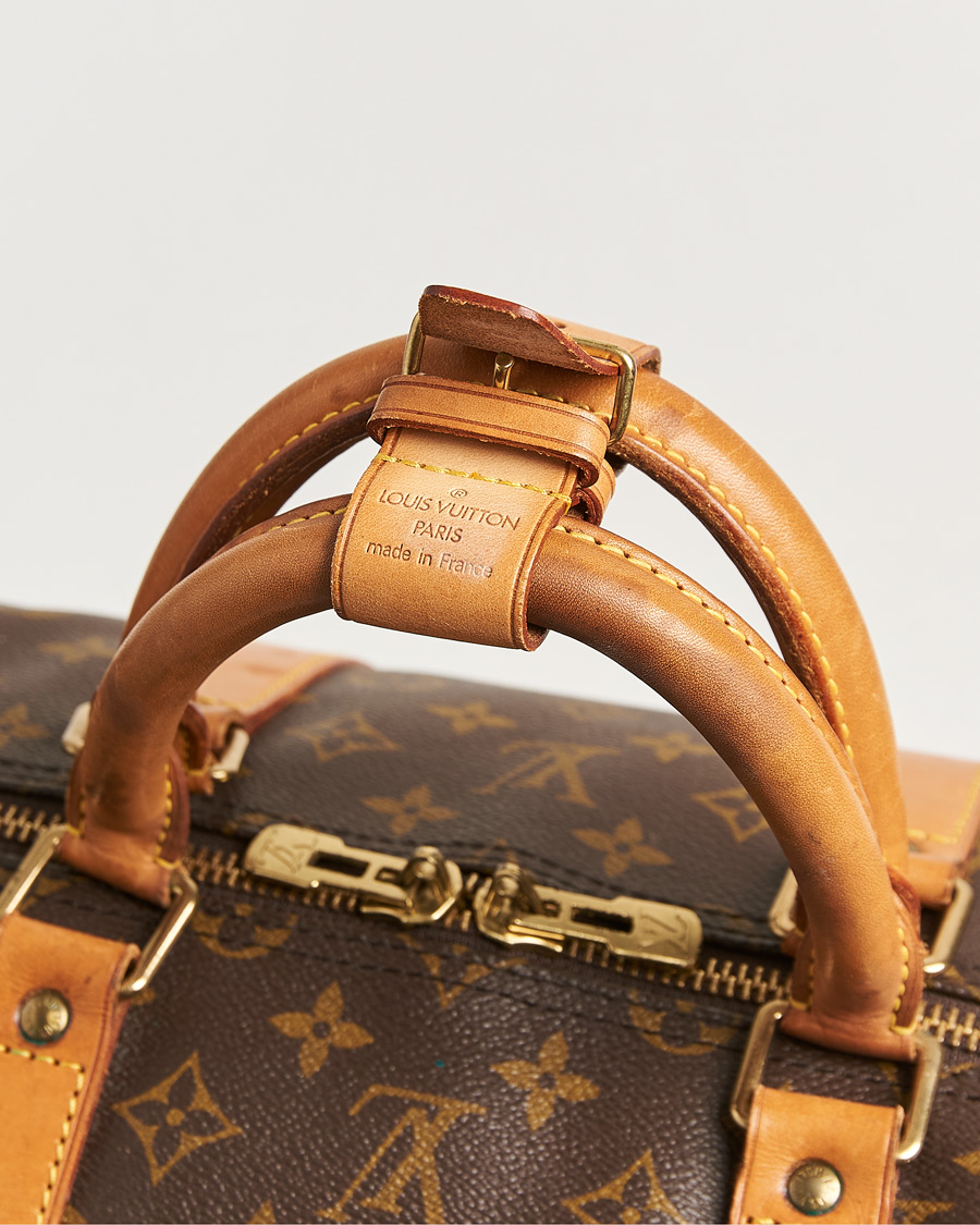 Herren | Pre-Owned & Vintage Bags | Louis Vuitton Pre-Owned | Keepall Bandouliére 55 Monogram