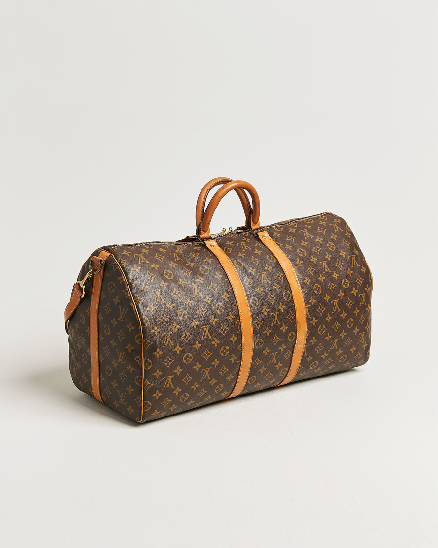 Herren | Pre-Owned & Vintage Bags | Louis Vuitton Pre-Owned | Keepall Bandouliére 55 Monogram