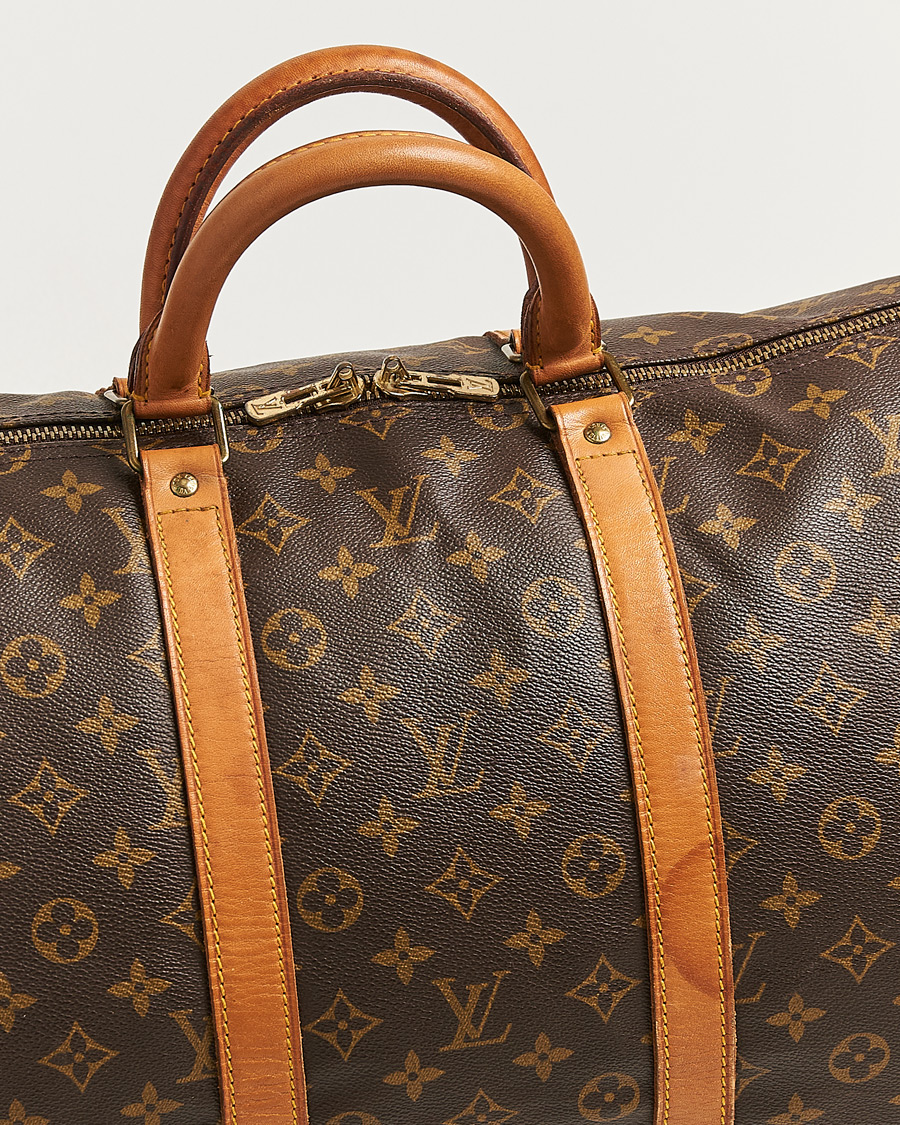 Herren | Pre-Owned & Vintage Bags | Louis Vuitton Pre-Owned | Keepall Bandouliére 55 Monogram