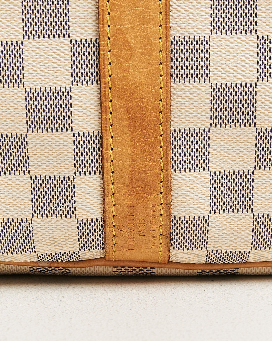 Herren | Pre-Owned & Vintage Bags | Louis Vuitton Pre-Owned | Keepall Bandouliére Damier Azur