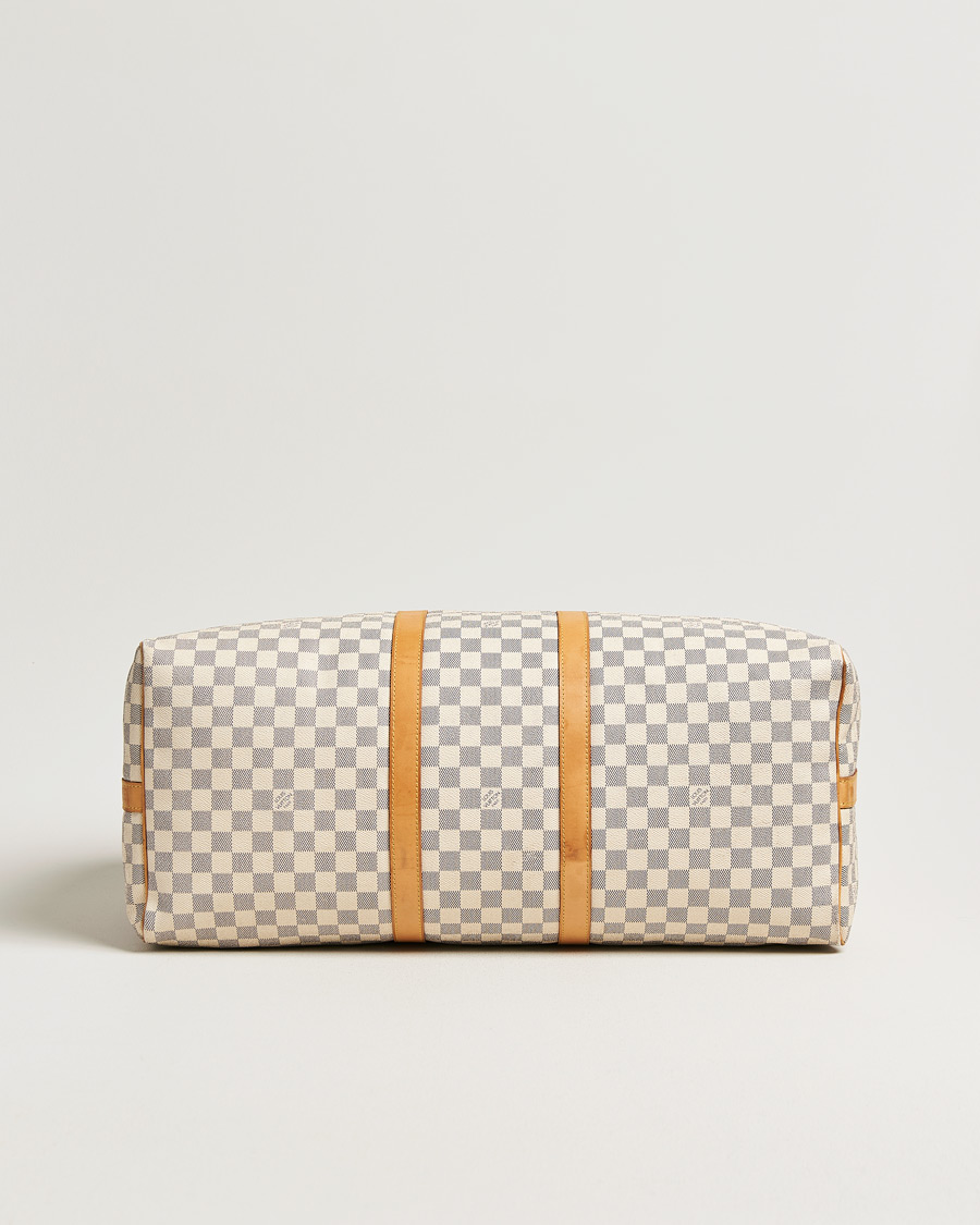 Herren | Pre-Owned & Vintage Bags | Louis Vuitton Pre-Owned | Keepall Bandouliére Damier Azur