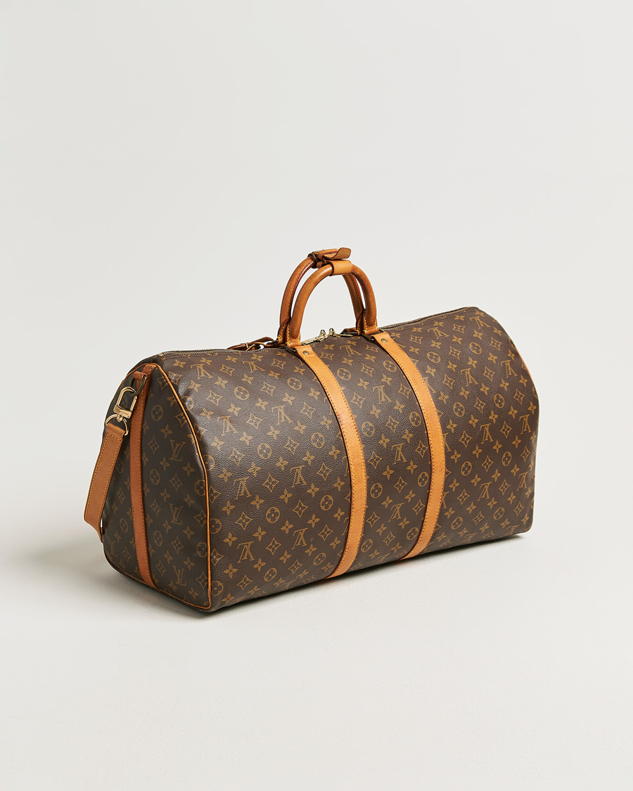 Herren | Pre-Owned & Vintage Bags | Louis Vuitton Pre-Owned | Keepall Bandouliére 55 Monogram