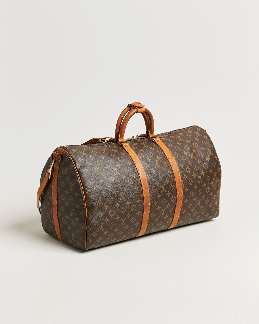 Herren | Pre-Owned & Vintage Bags | Louis Vuitton Pre-Owned | Keepall Bandouliére 55 Monogram