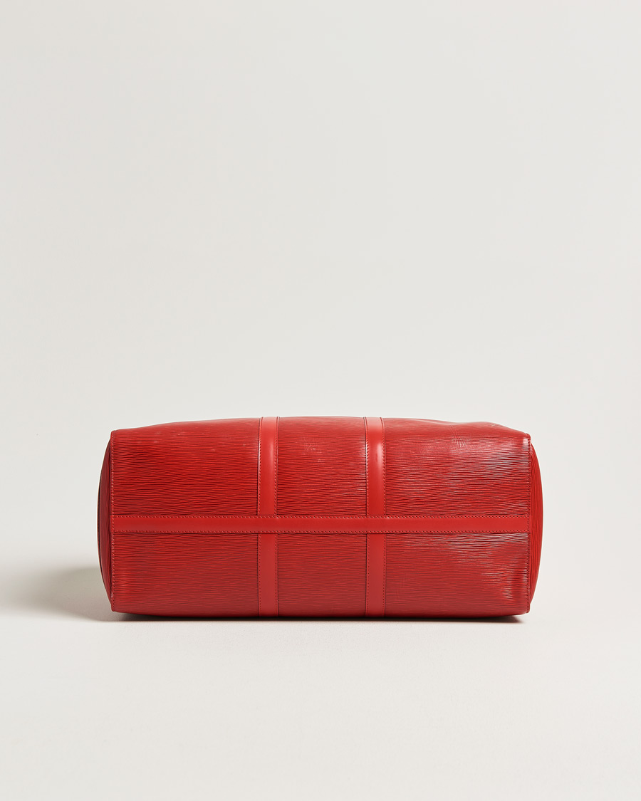 Herren | Pre-Owned & Vintage Bags | Louis Vuitton Pre-Owned | Keepall 50 Epi Leather Red