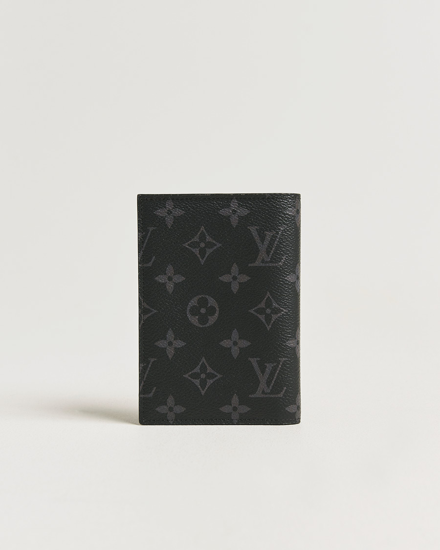 Herren | Pre-Owned & Vintage Bags | Louis Vuitton Pre-Owned | Passport Cover Monogram Eclipse