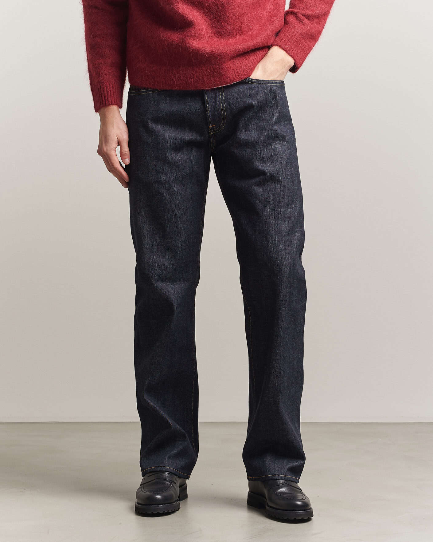 Herren | Jeans | EDWIN | No.47 Regular Straight Selvage Jeans Unwashed