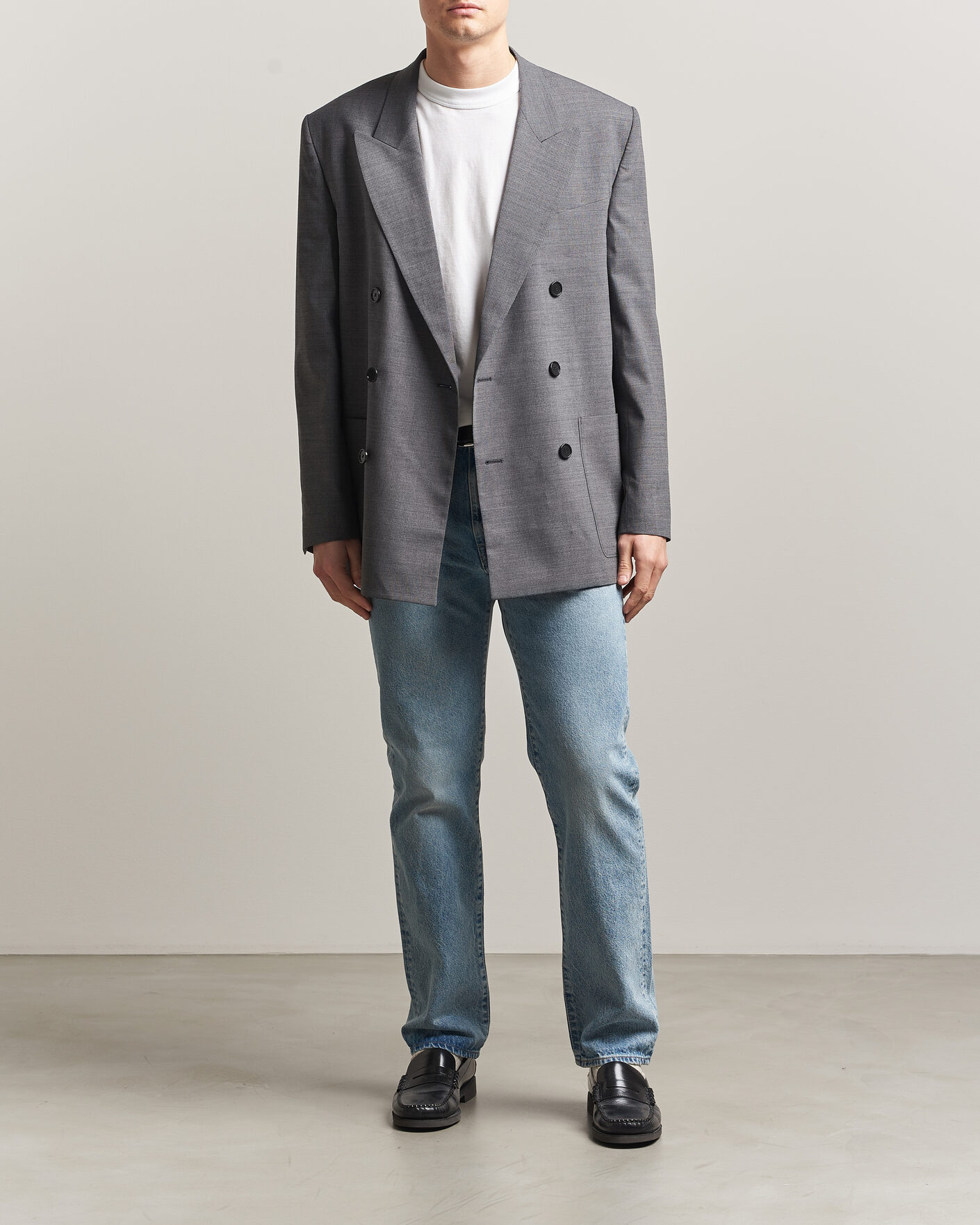 Herren | Hosen | EDWIN | Regular Straight Jeans Used Light Blue