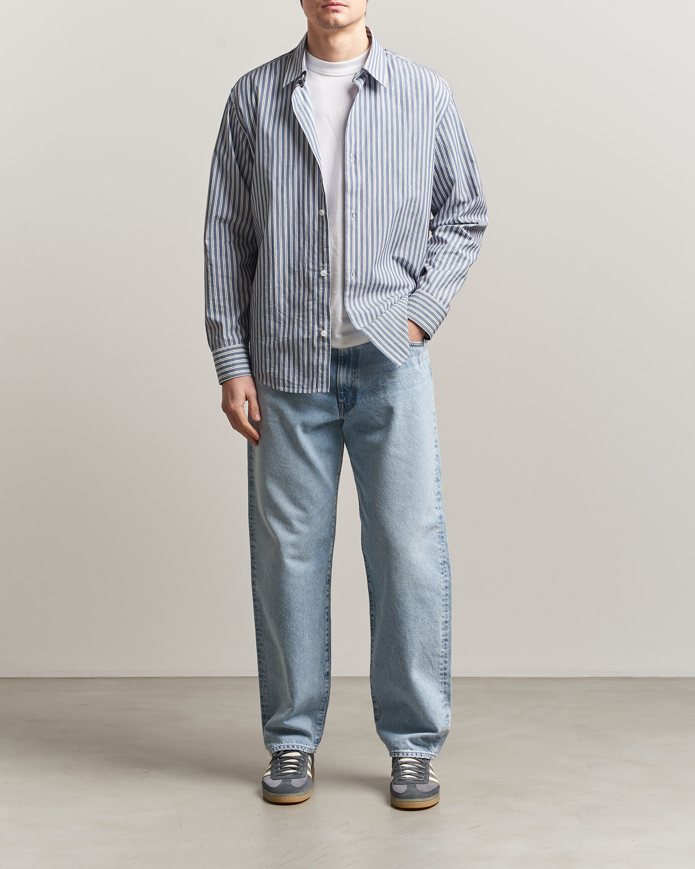 Herren | Jeans | EDWIN | Loose Straight Jeans Used Light Blue