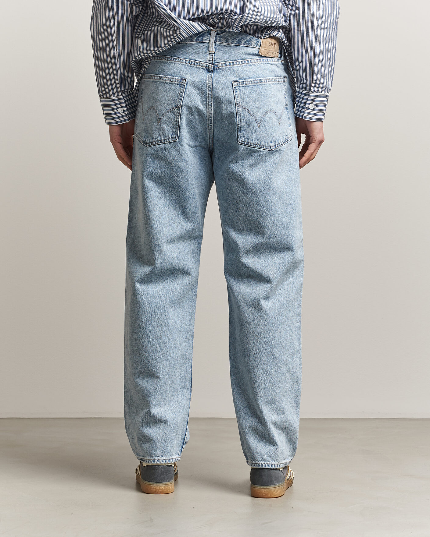 Herren | Jeans | EDWIN | Loose Straight Jeans Used Light Blue