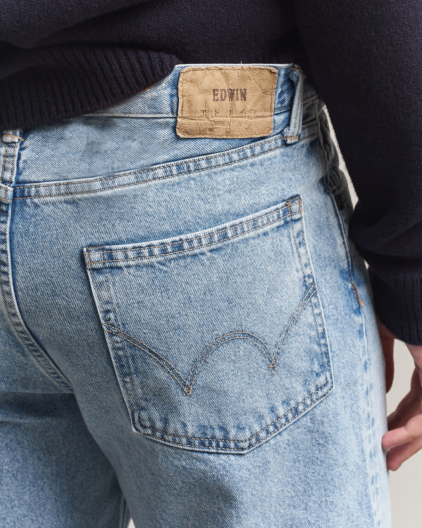 Herren | Jeans | EDWIN | Loose Straight Jeans Used Light Blue