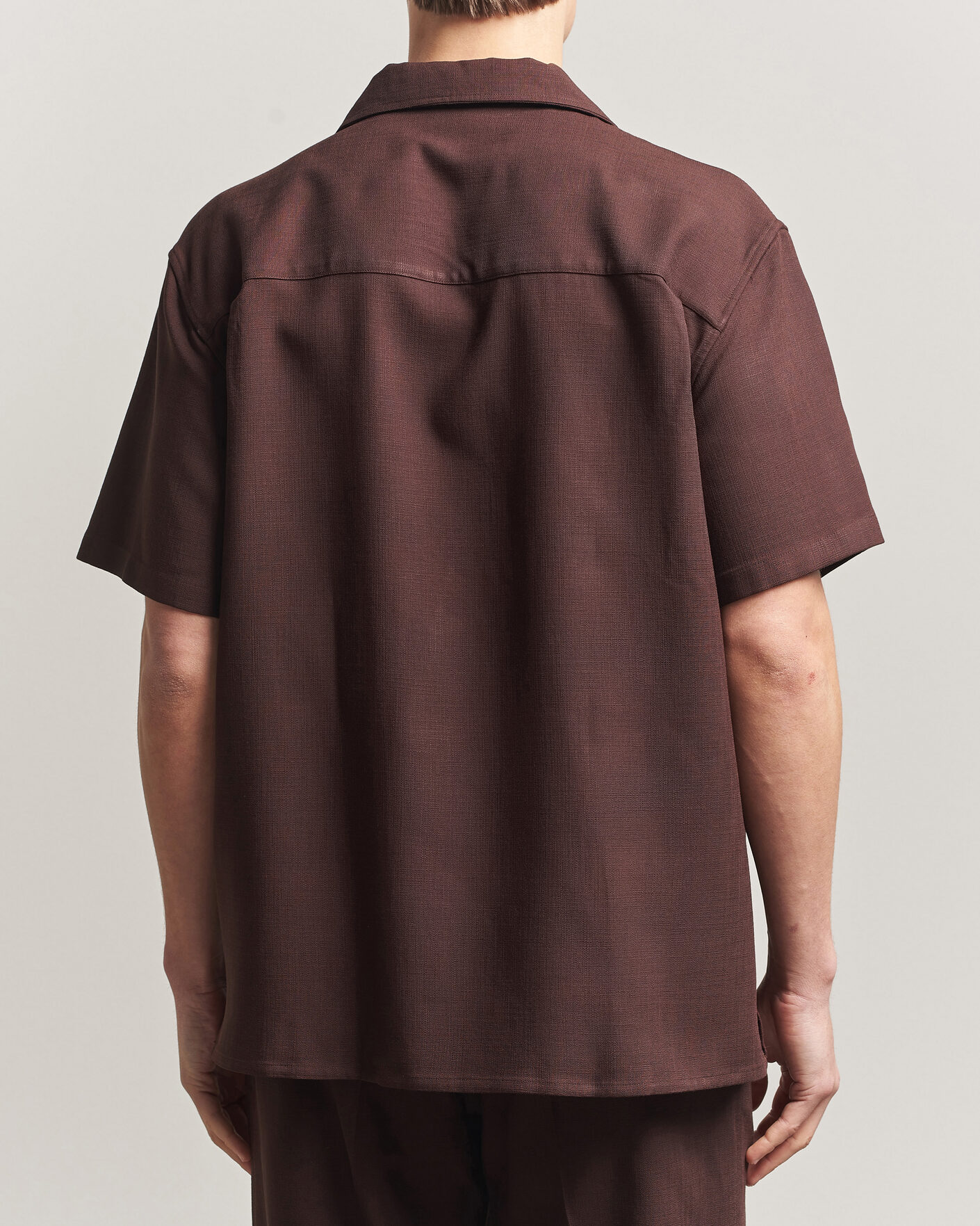 Herren | Hemden | Drôle de Monsieur | Viscose Resort Shirt Brown