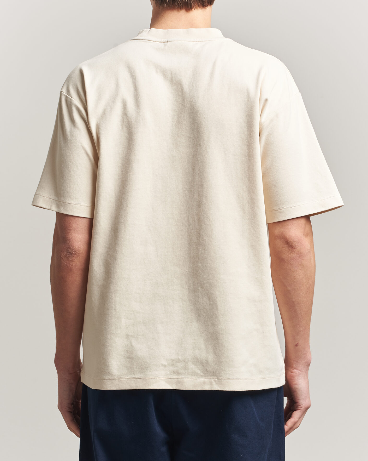 Herren | T-Shirts | Drôle de Monsieur | Classic Slogan T-Shirt Sand