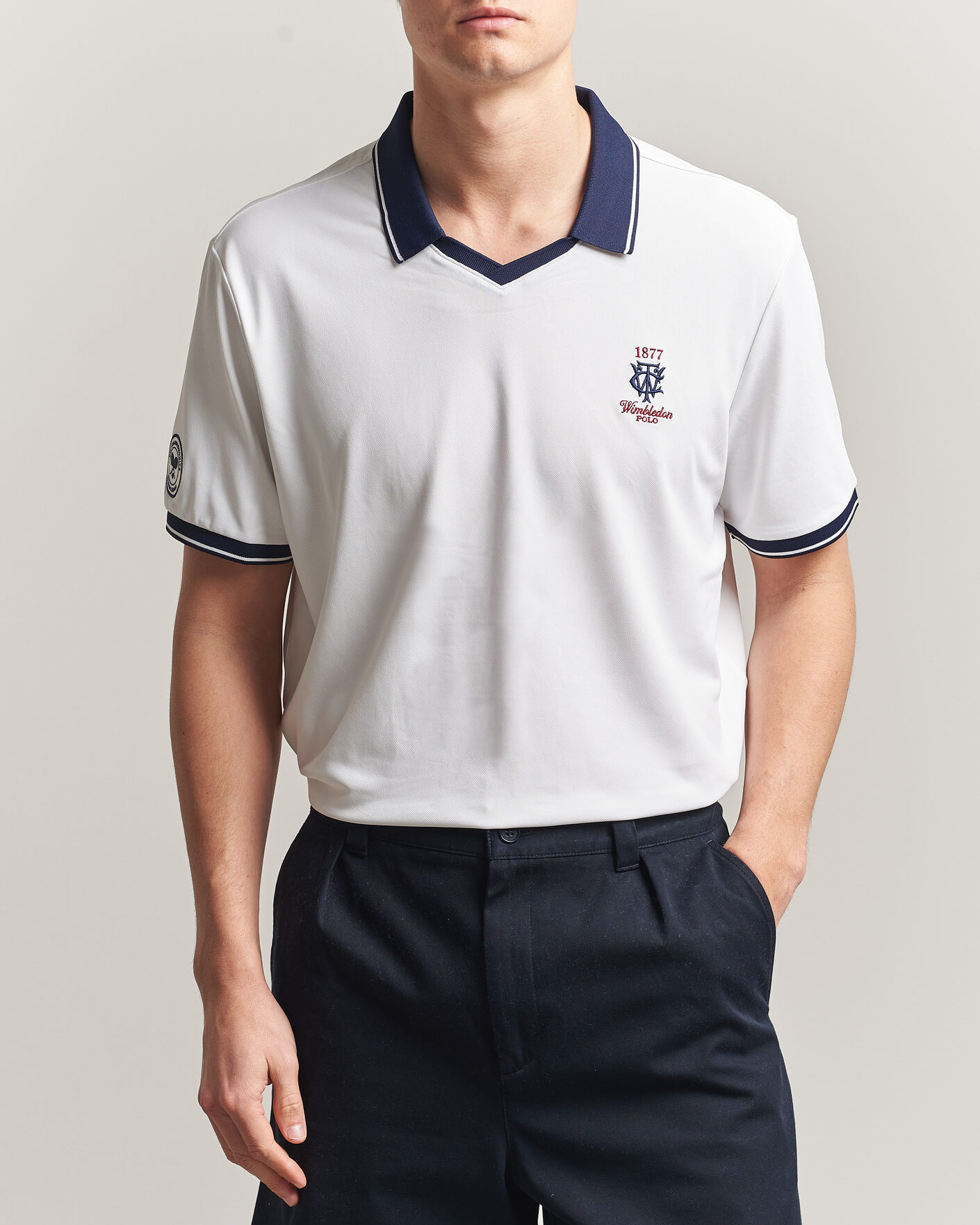 Herren | Poloshirts | Polo Ralph Lauren | Knitted Performance Polo Ceramic White