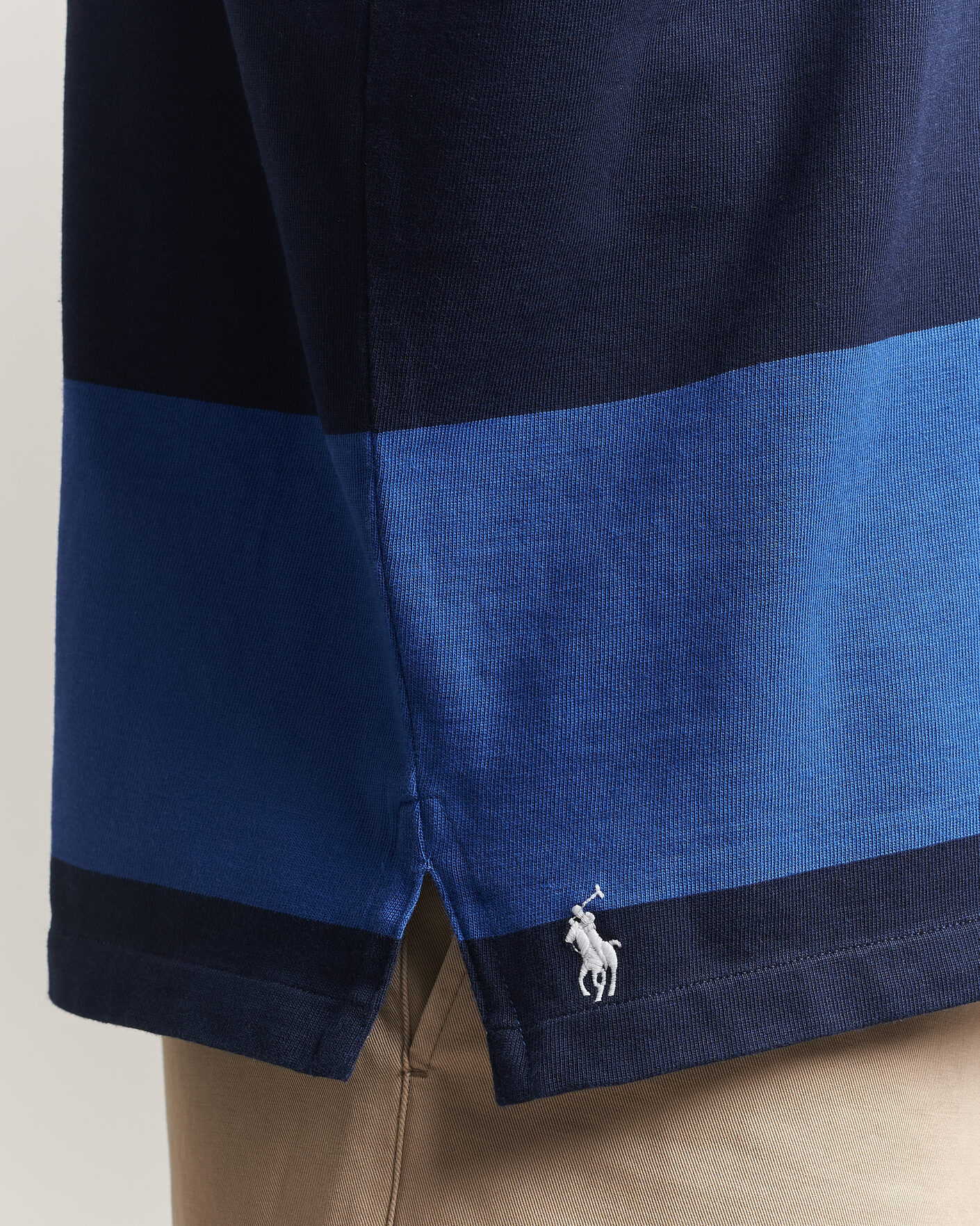 Herren | Pullover | Polo Ralph Lauren | Striped Rugby Pullover Collegiate Blue
