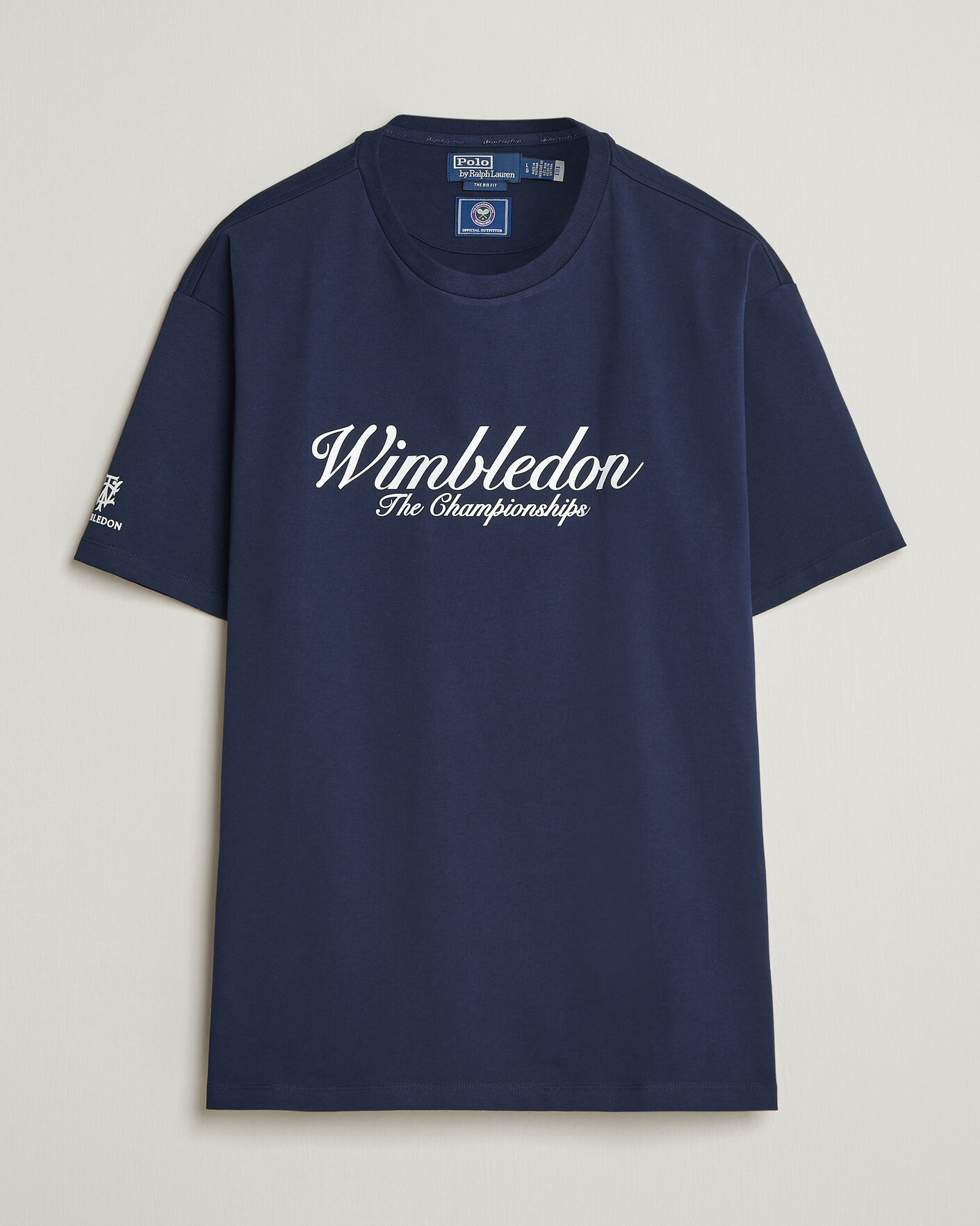 Herren | T-Shirts | Polo Ralph Lauren | Wimbledon Championship Tee Refined Navy
