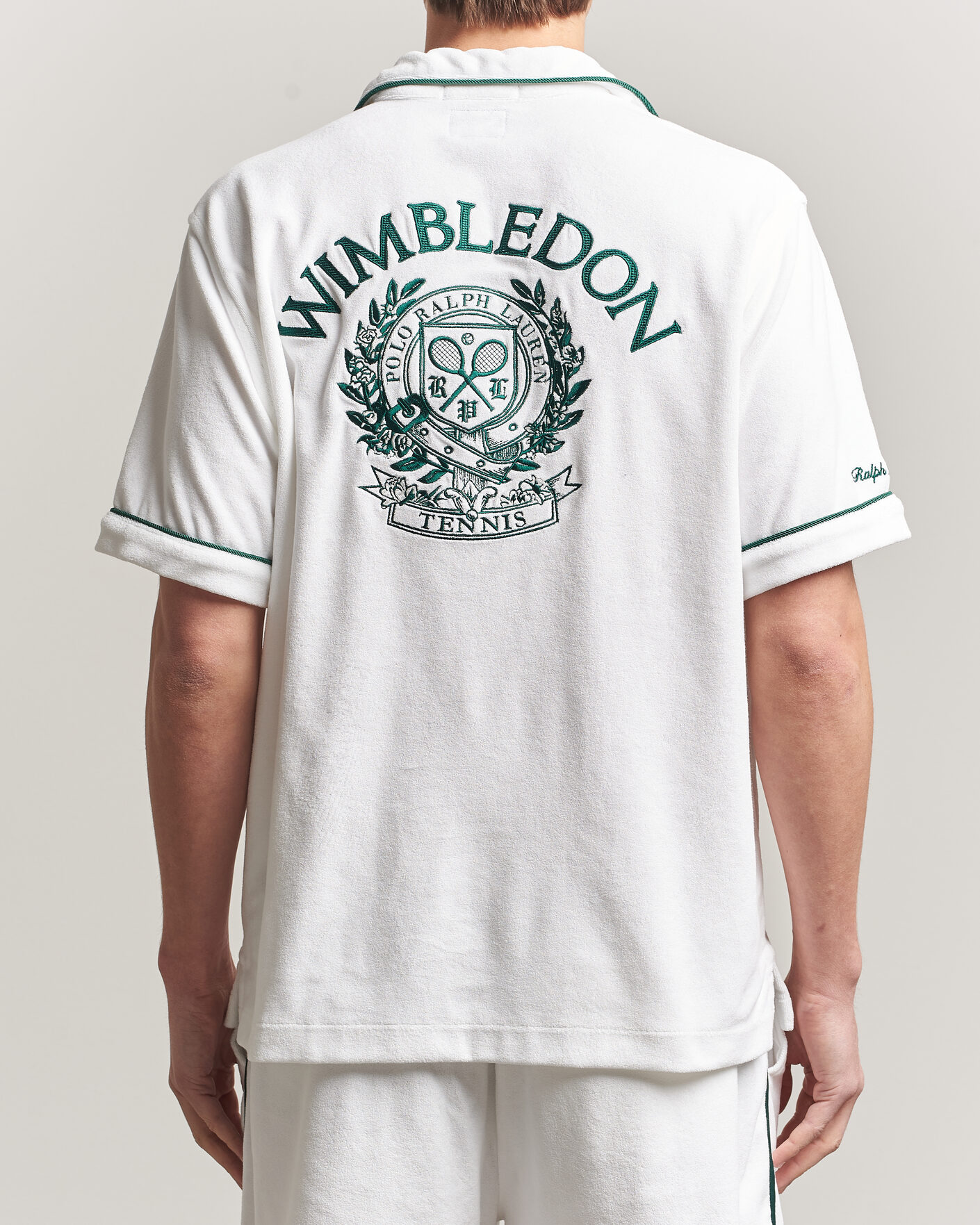 Herren | Hemden | Polo Ralph Lauren | Terry Short Sleeve Shirt White