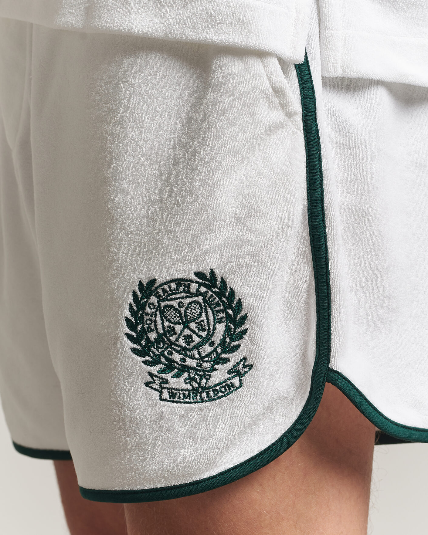 Herren | Shorts | Polo Ralph Lauren | Terry Shorts White