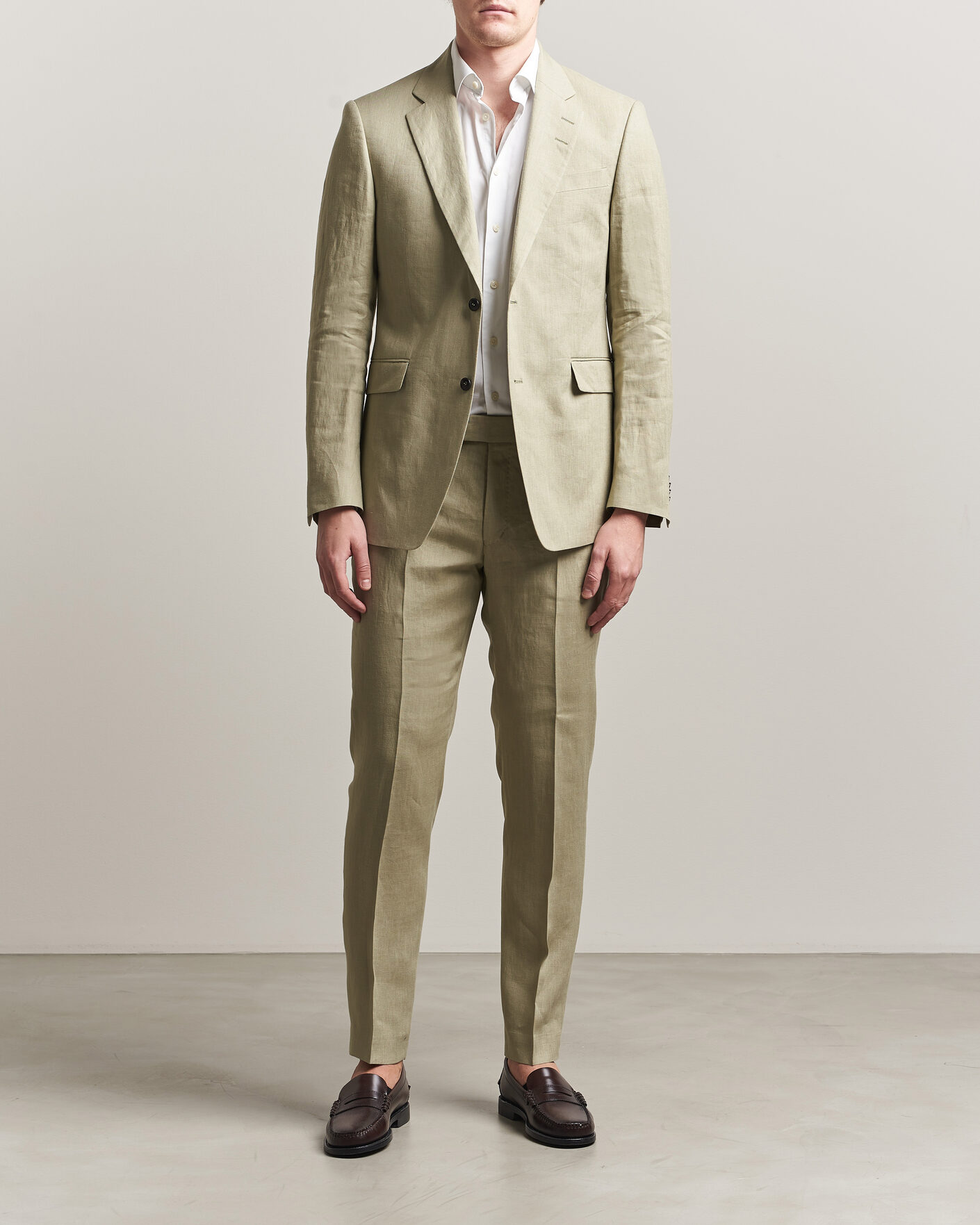 Herren | Hosen | Tiger of Sweden | Tenuta Linen Suit Trousers Mole