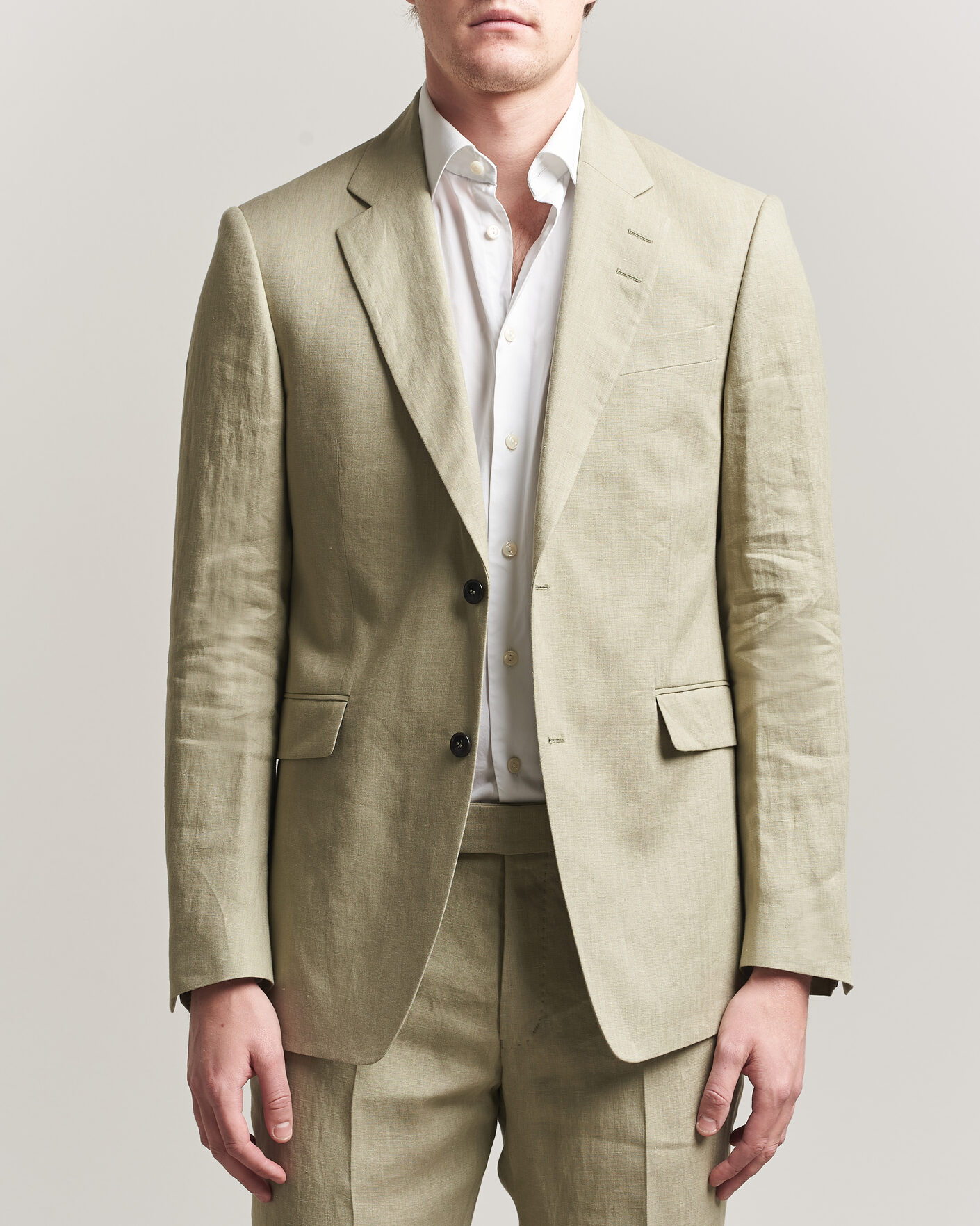 Herren | Sakkos | Tiger of Sweden | Justin Linen Suit Blazer Mole