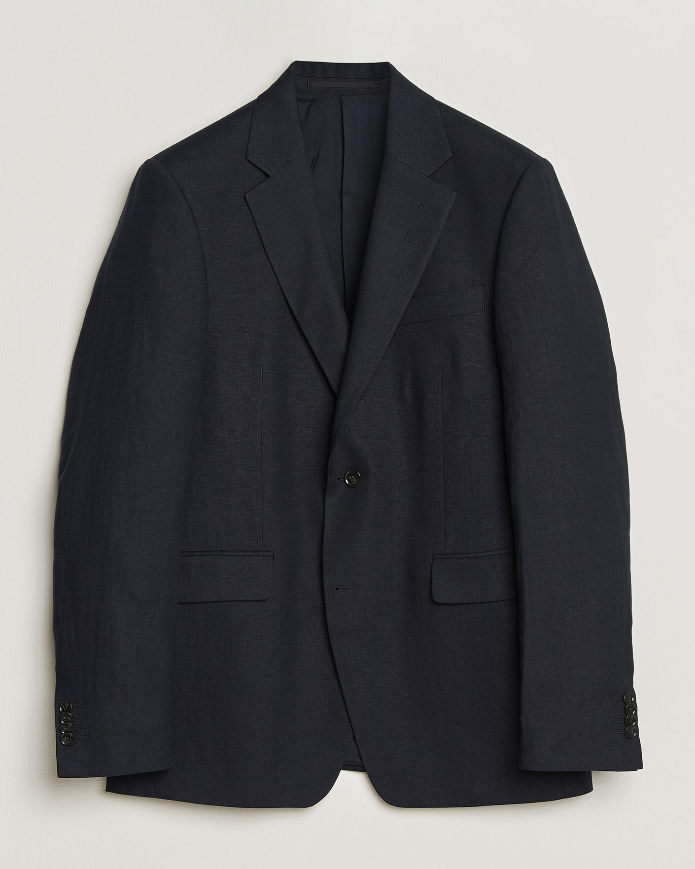 Herren | Sakkos | Tiger of Sweden | Justin Linen Suit Blazer Midnight Blue