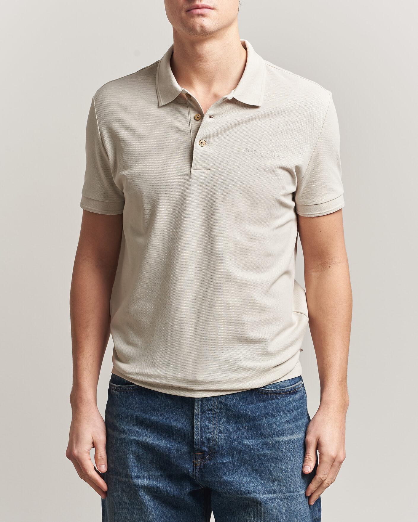 Herren | Poloshirts | Tiger of Sweden | Darios Polo Seline Grey