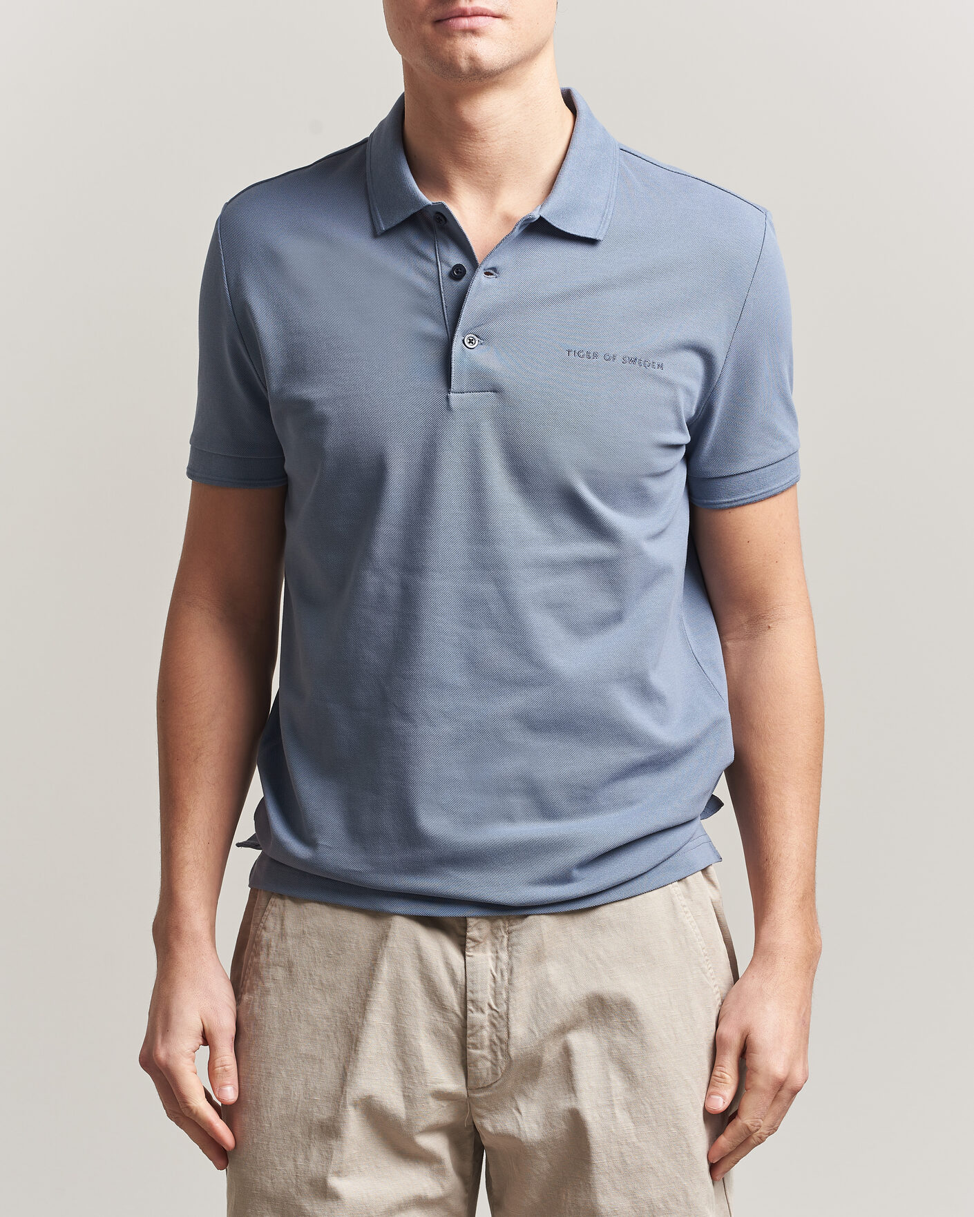 Herren | Poloshirts | Tiger of Sweden | Darios Polo Dull Blue