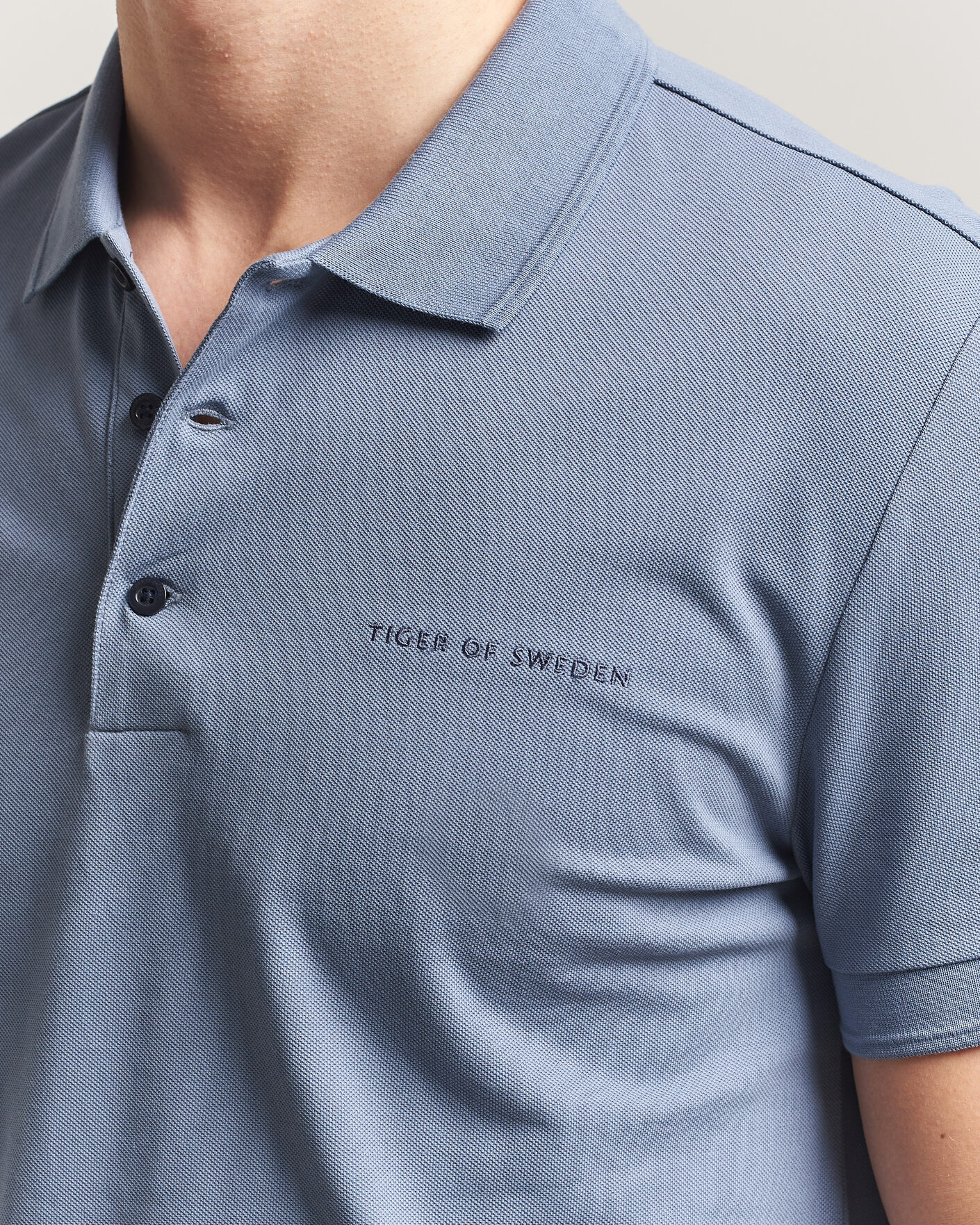 Herren | Poloshirts | Tiger of Sweden | Darios Polo Dull Blue