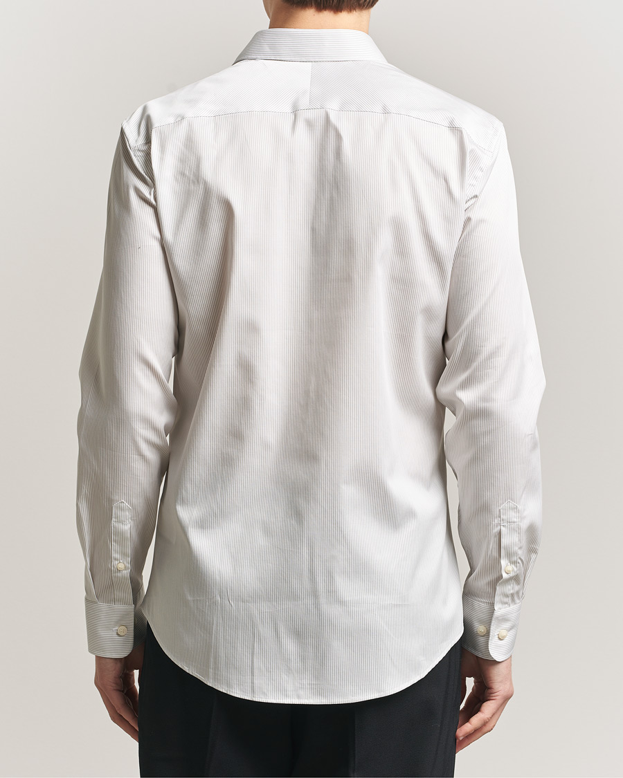 Herren | Hemden | Tiger of Sweden | Adley Cotton Striped Shirt Seline Grey