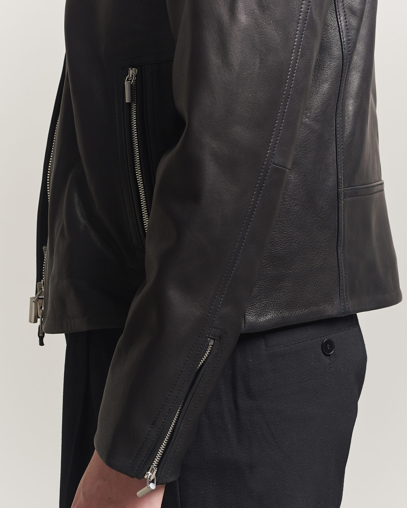 Herren | Jacken | Tiger of Sweden | Reier Leather Jacket Black