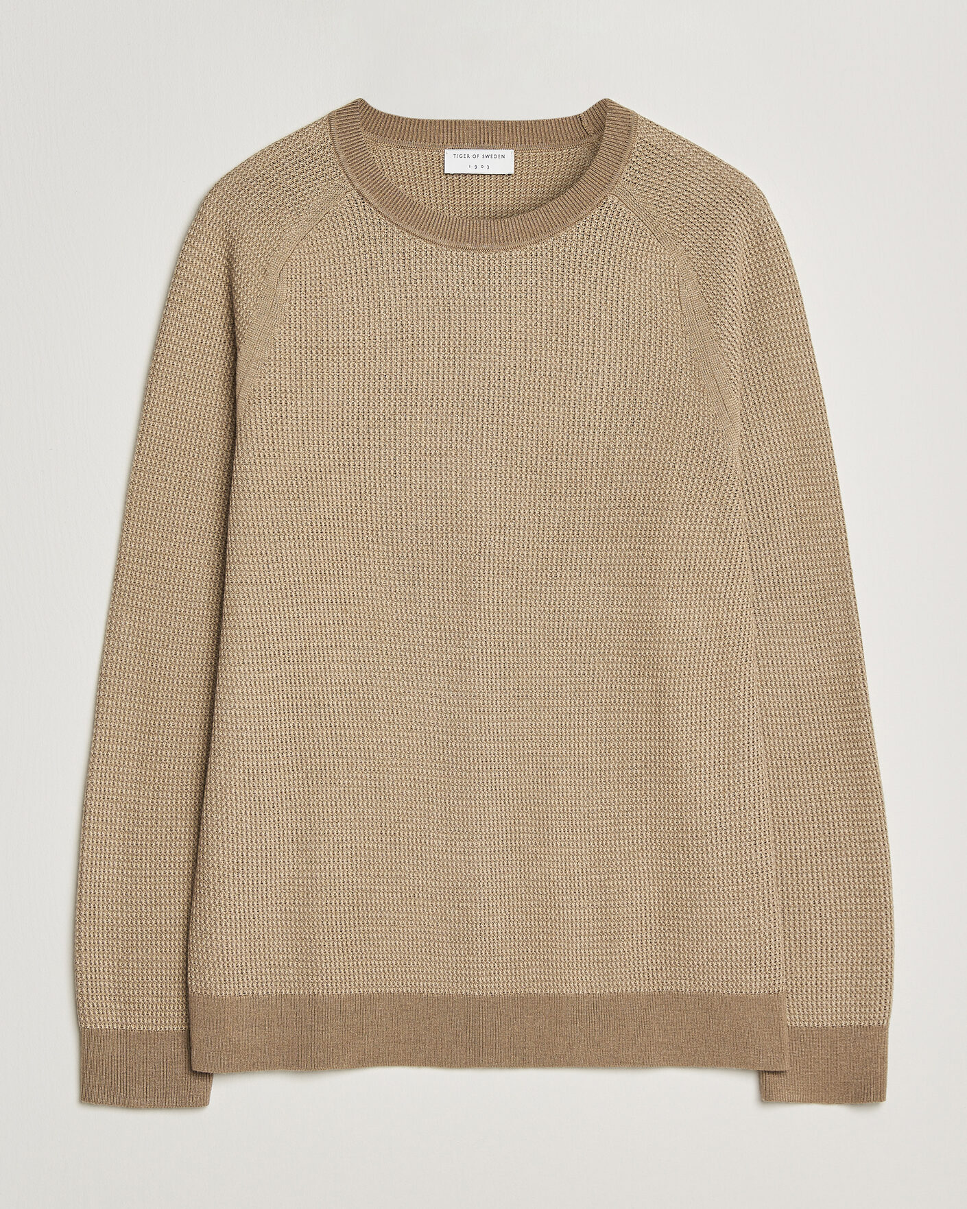Herren | Pullover | Tiger of Sweden | Martin Knitted Sweater Umber Brown