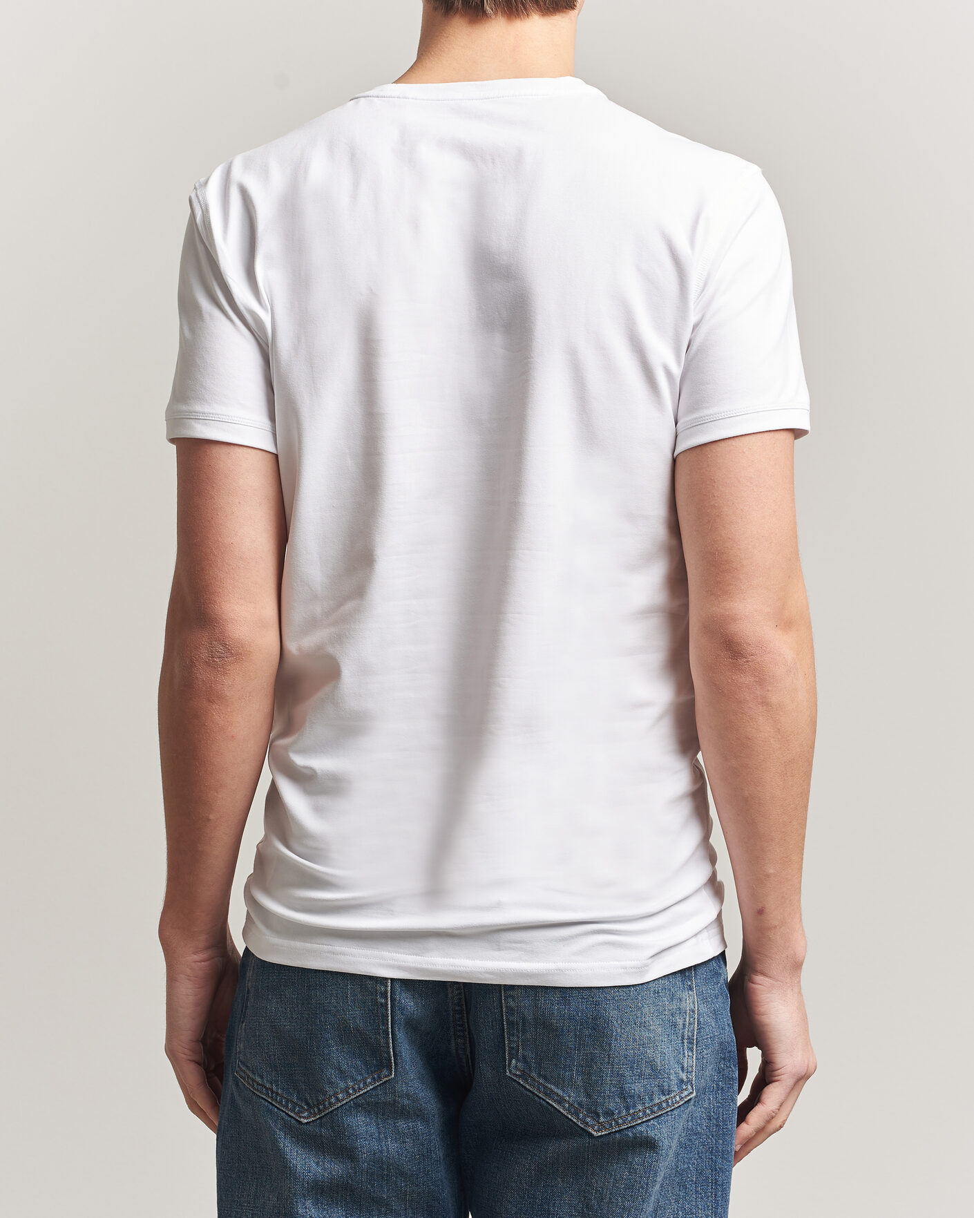 Herren | T-Shirts | Tiger of Sweden | Heimdal 2-Pack Crew Neck T-Shirt Pure White