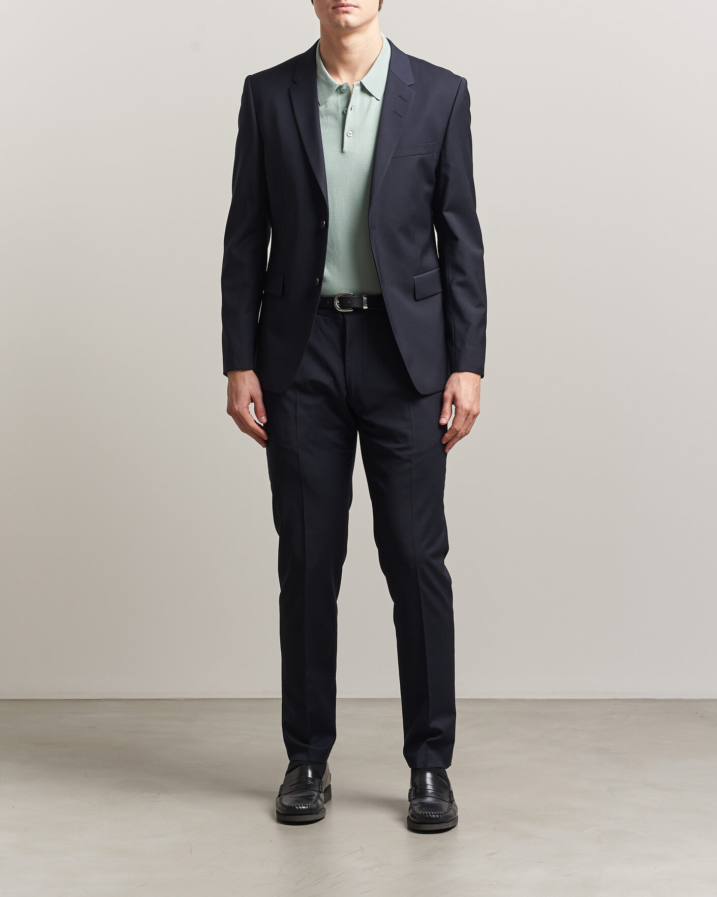 Herren | Sakkos | Tiger of Sweden | Jamie Wool Travel Suit Blazer Dark Ink