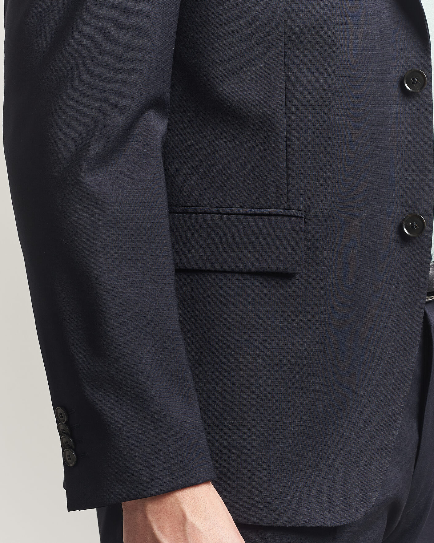 Herren | Sakkos | Tiger of Sweden | Jamie Wool Travel Suit Blazer Dark Ink