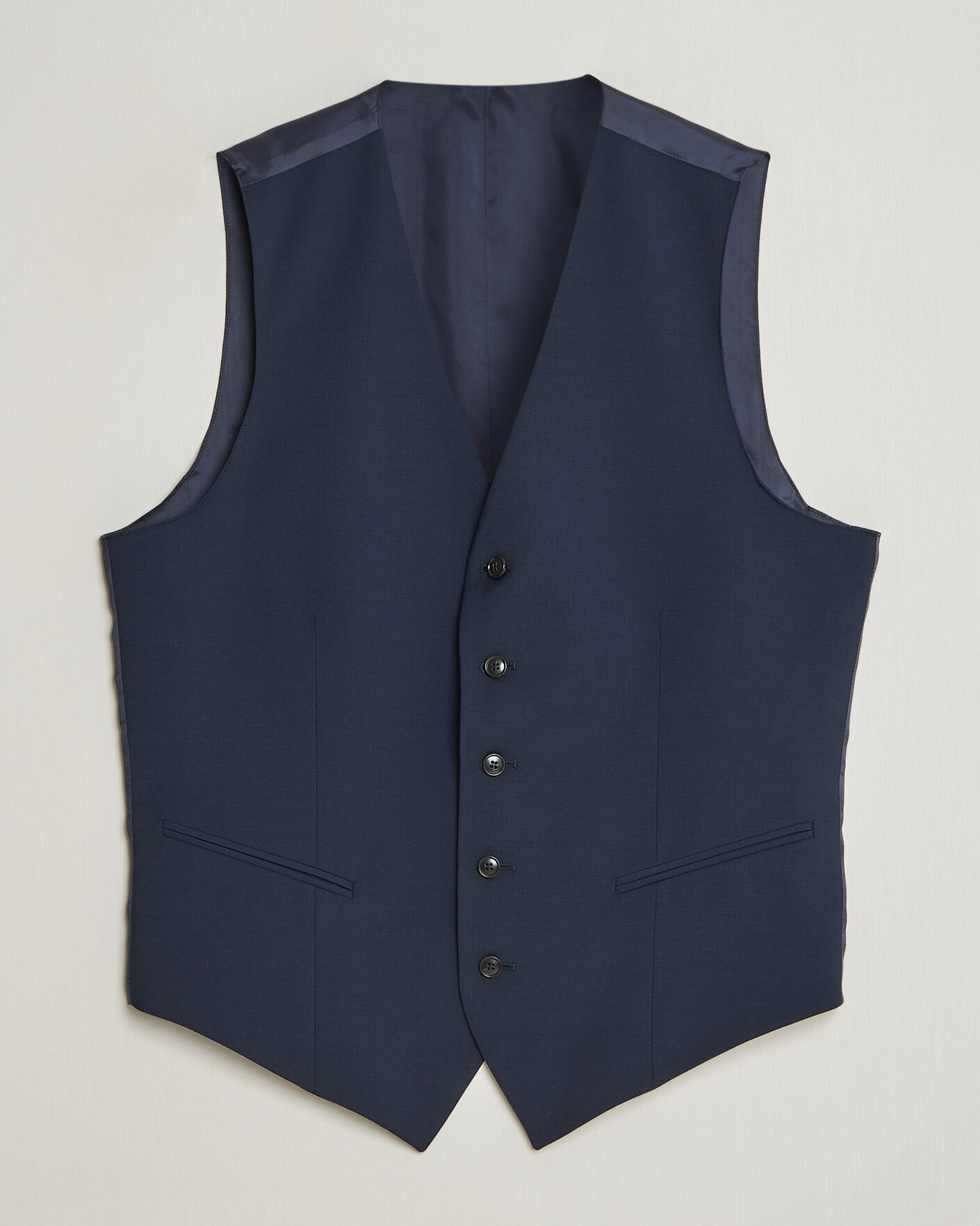 Herren | Westen | Tiger of Sweden | Winston Wool Travel Waistcoat Royal Blue