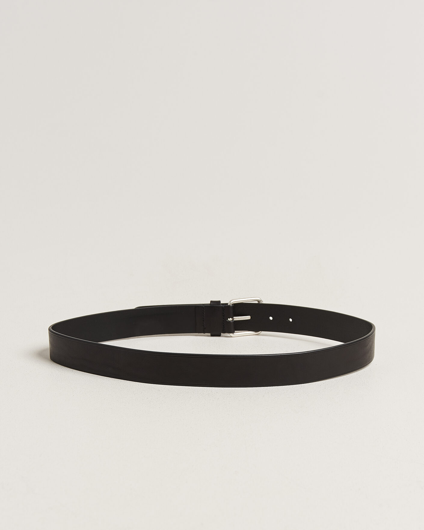 Herren | Gürtel | Tiger of Sweden | Labori Leather Belt Black