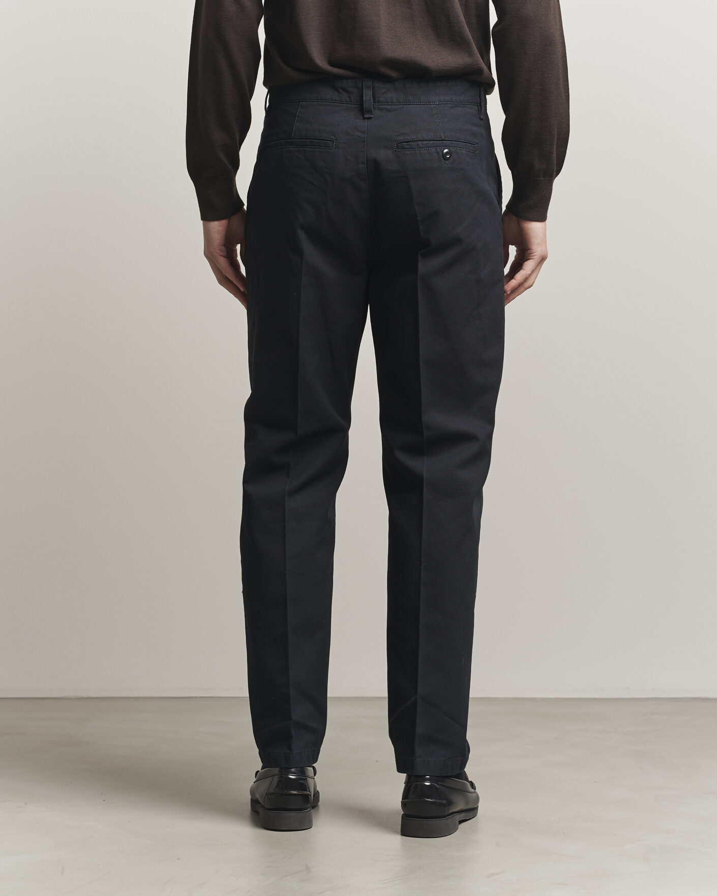 Herren | Hosen | Filippa K | Carl Cotton Trousers Black
