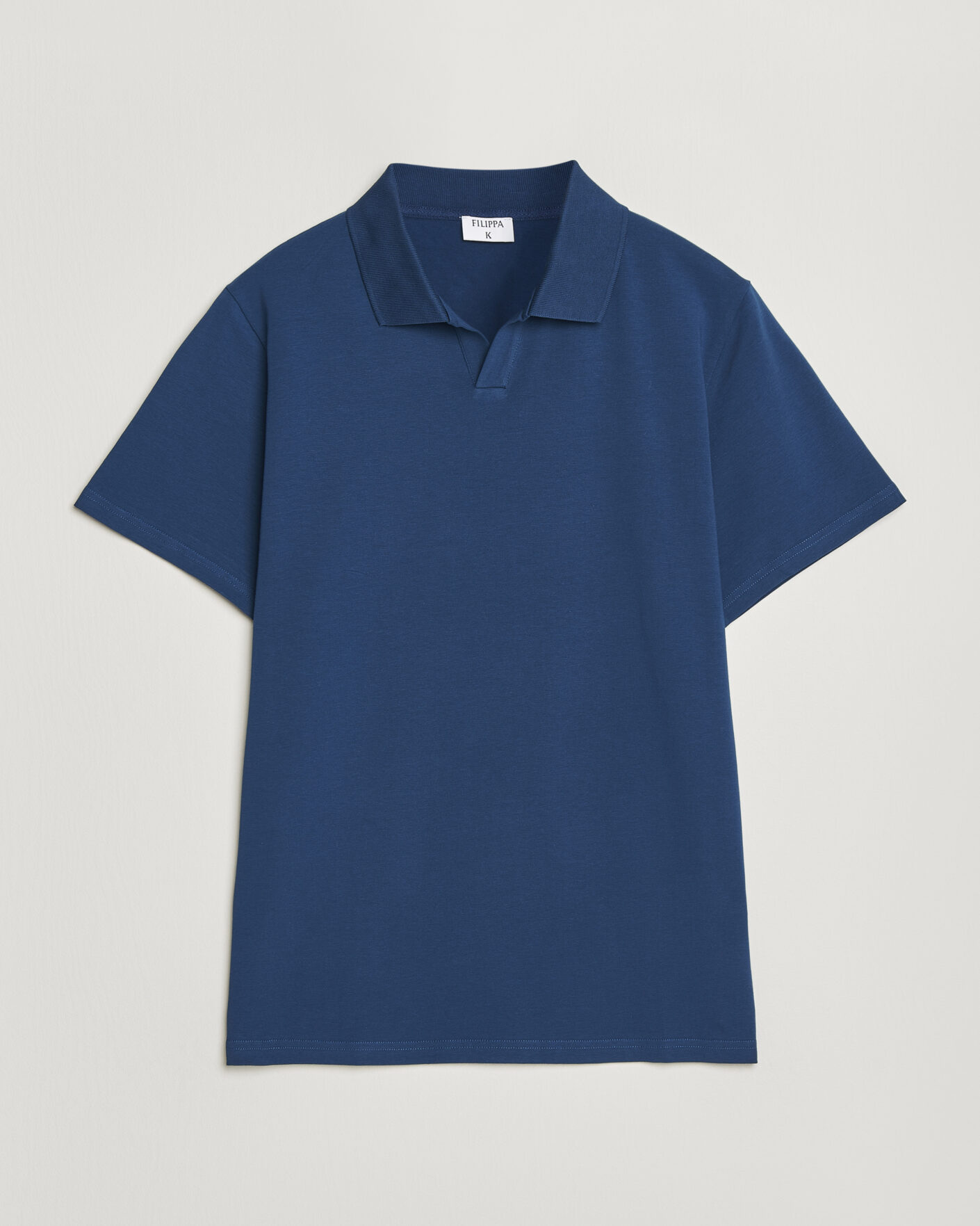 Herren | Poloshirts | Filippa K | Soft Lycra Polo T-Shirt Night Teal