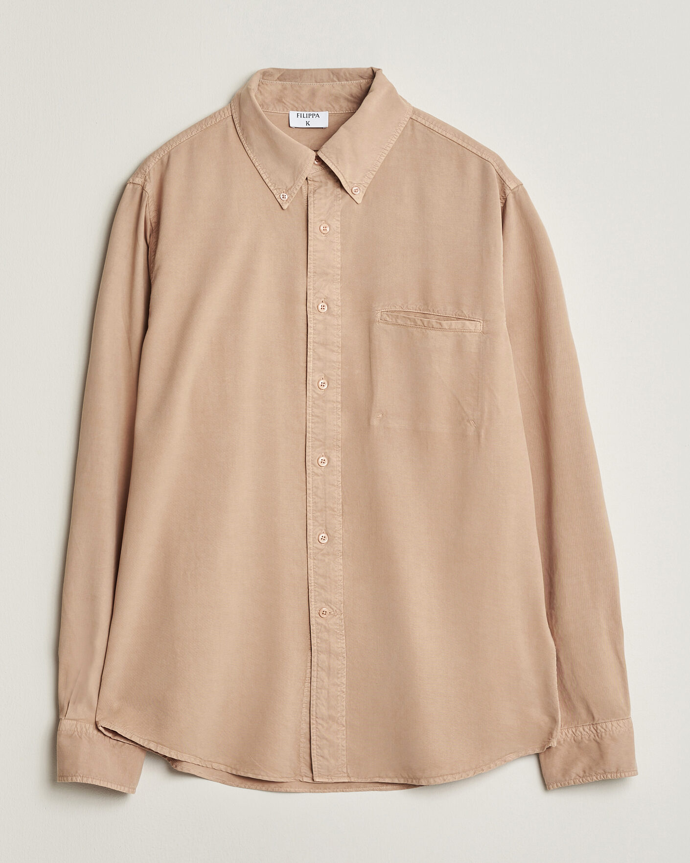 Herren | Hemden | Filippa K | Zack Lyocell Shirt Beige