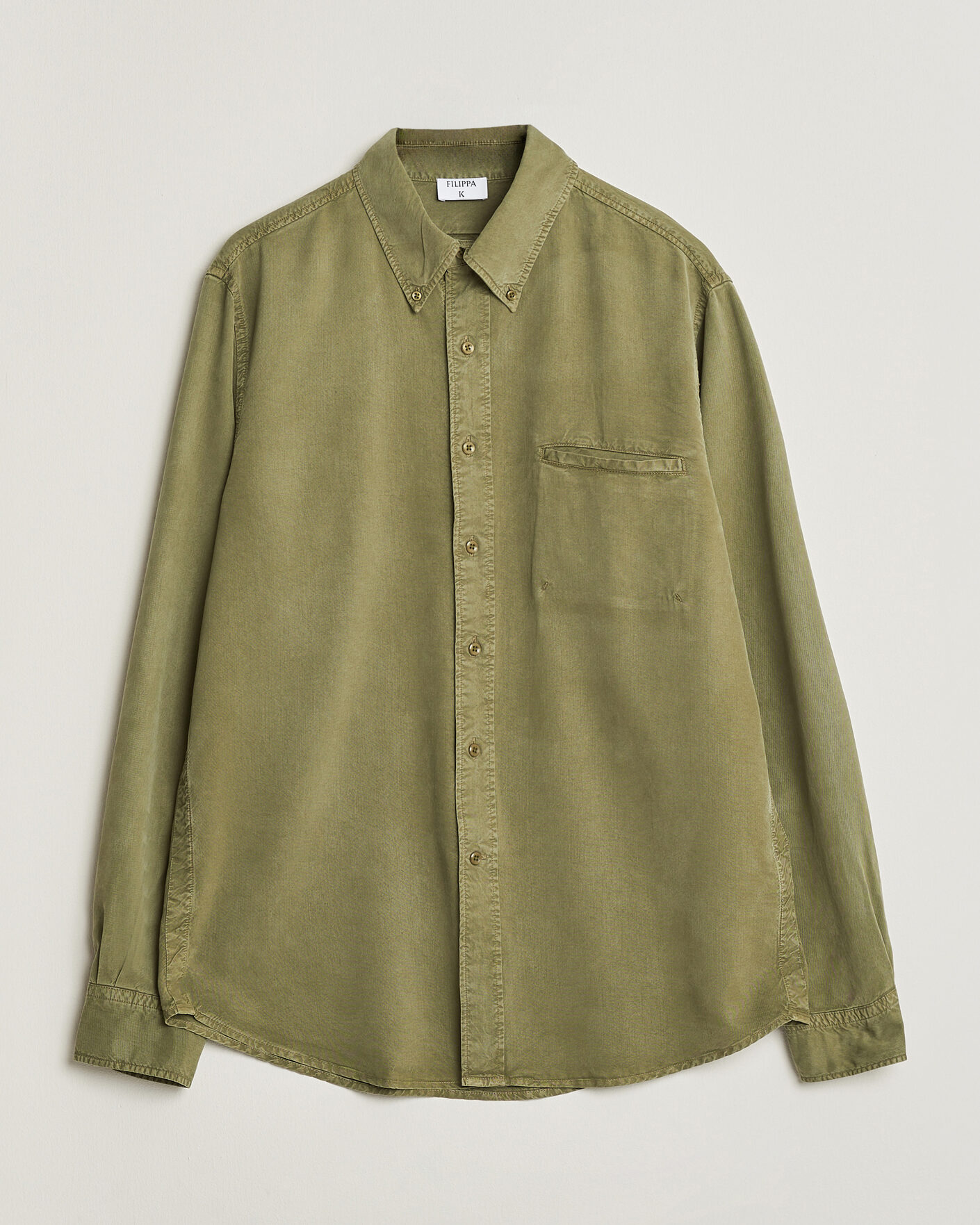 Herren | Hemden | Filippa K | Zack Lyocell Shirt Laurel Green